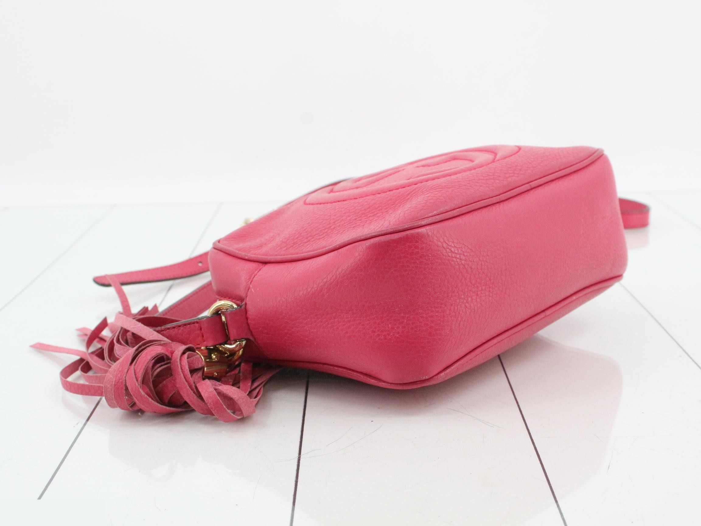 Soho Fringe Shoulder Bag, Pink — view 5