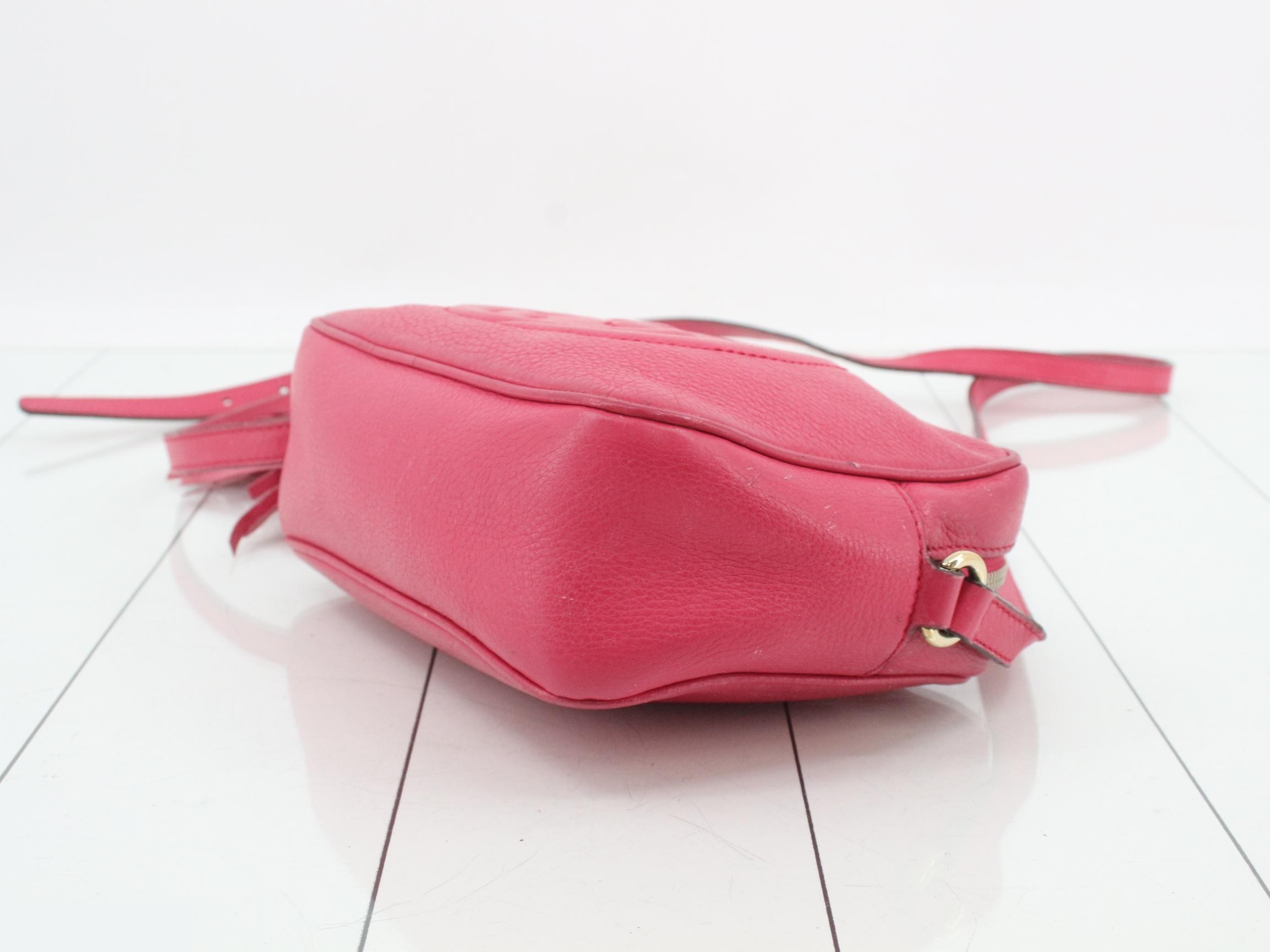 Soho Fringe Shoulder Bag, Pink — view 6