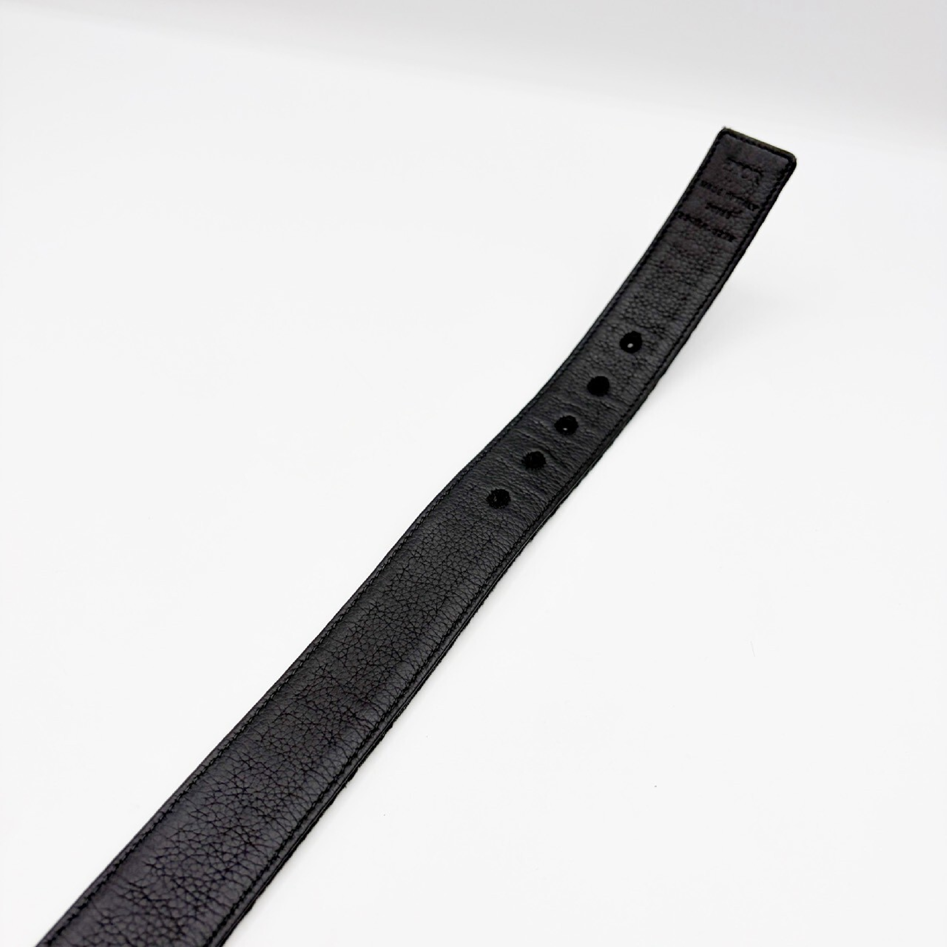Oblique Jacquard Belt with CD Logo and Silver Buckle — view 7