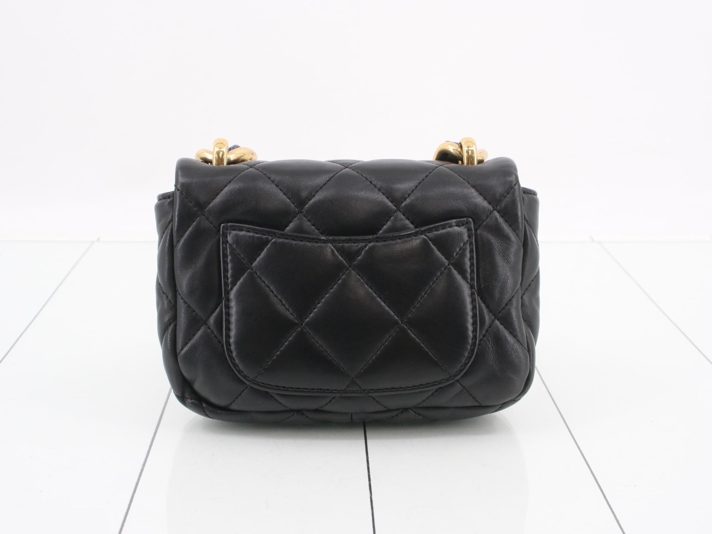 Lambskin Matelassé Shoulder Bag — view 2