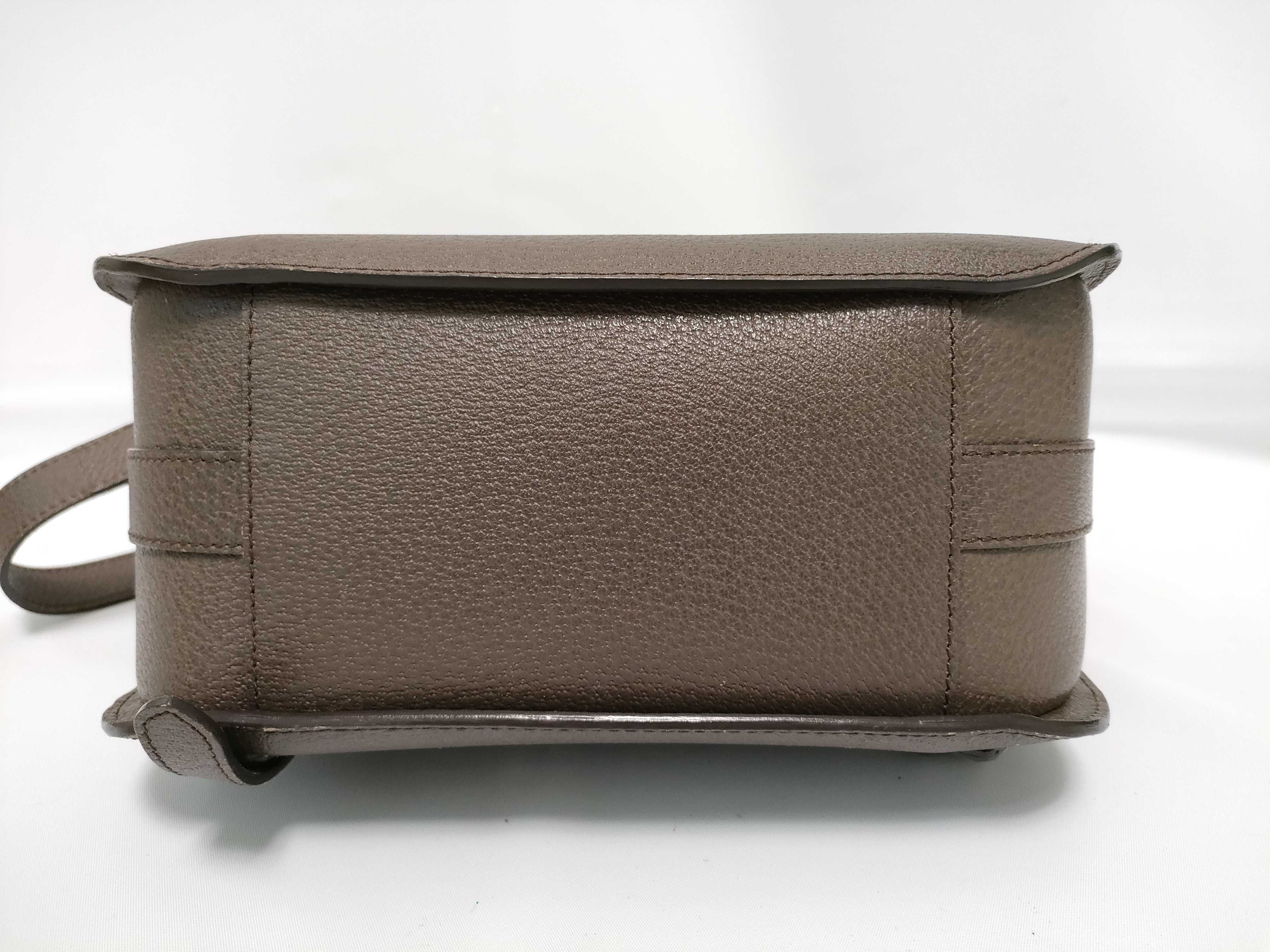 ID- Samara Reporter Cowskin M94417 #RI2193 Brown with strap shoulder bag — view 3