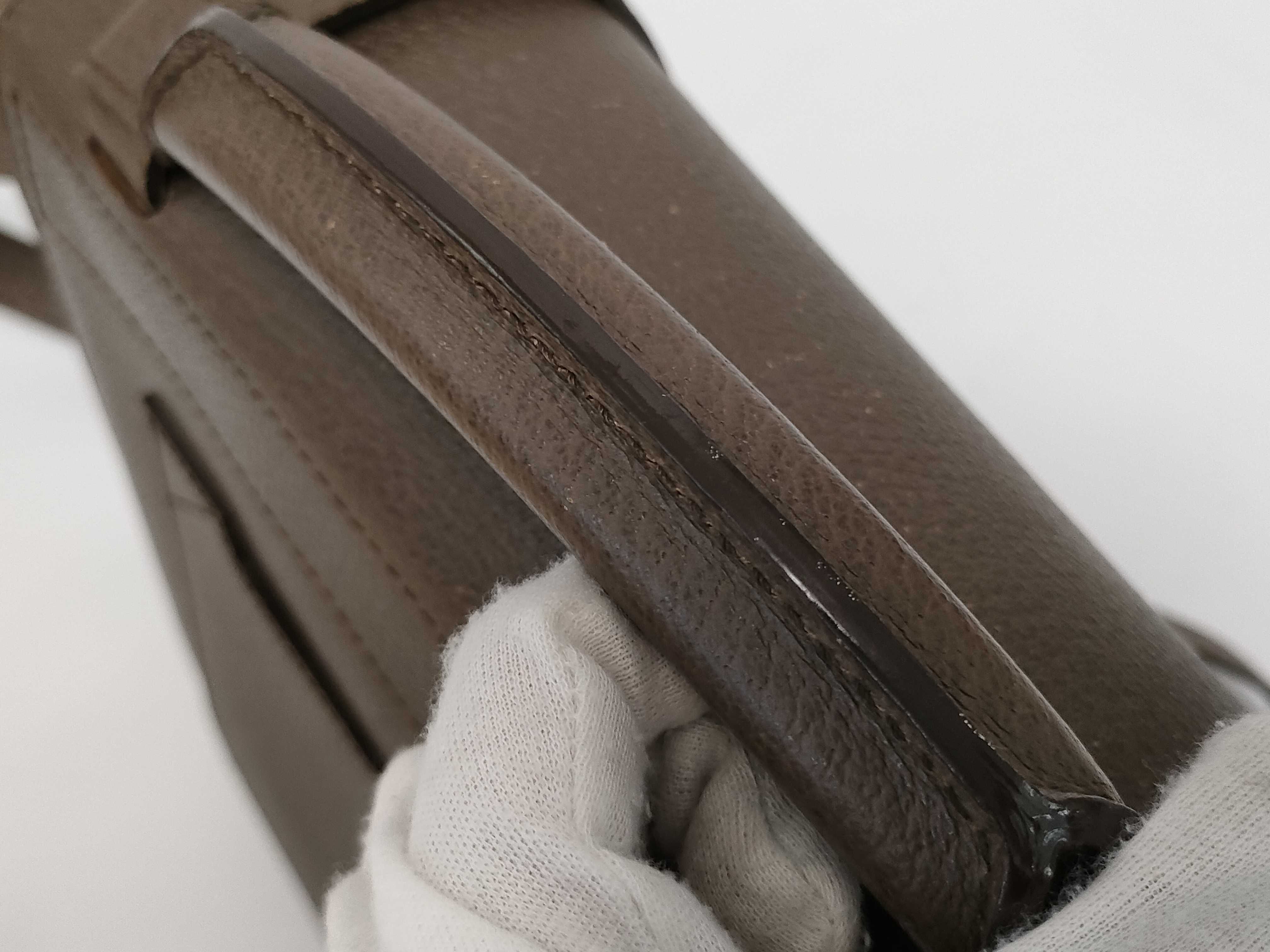 ID- Samara Reporter Cowskin M94417 #RI2193 Brown with strap shoulder bag — view 6