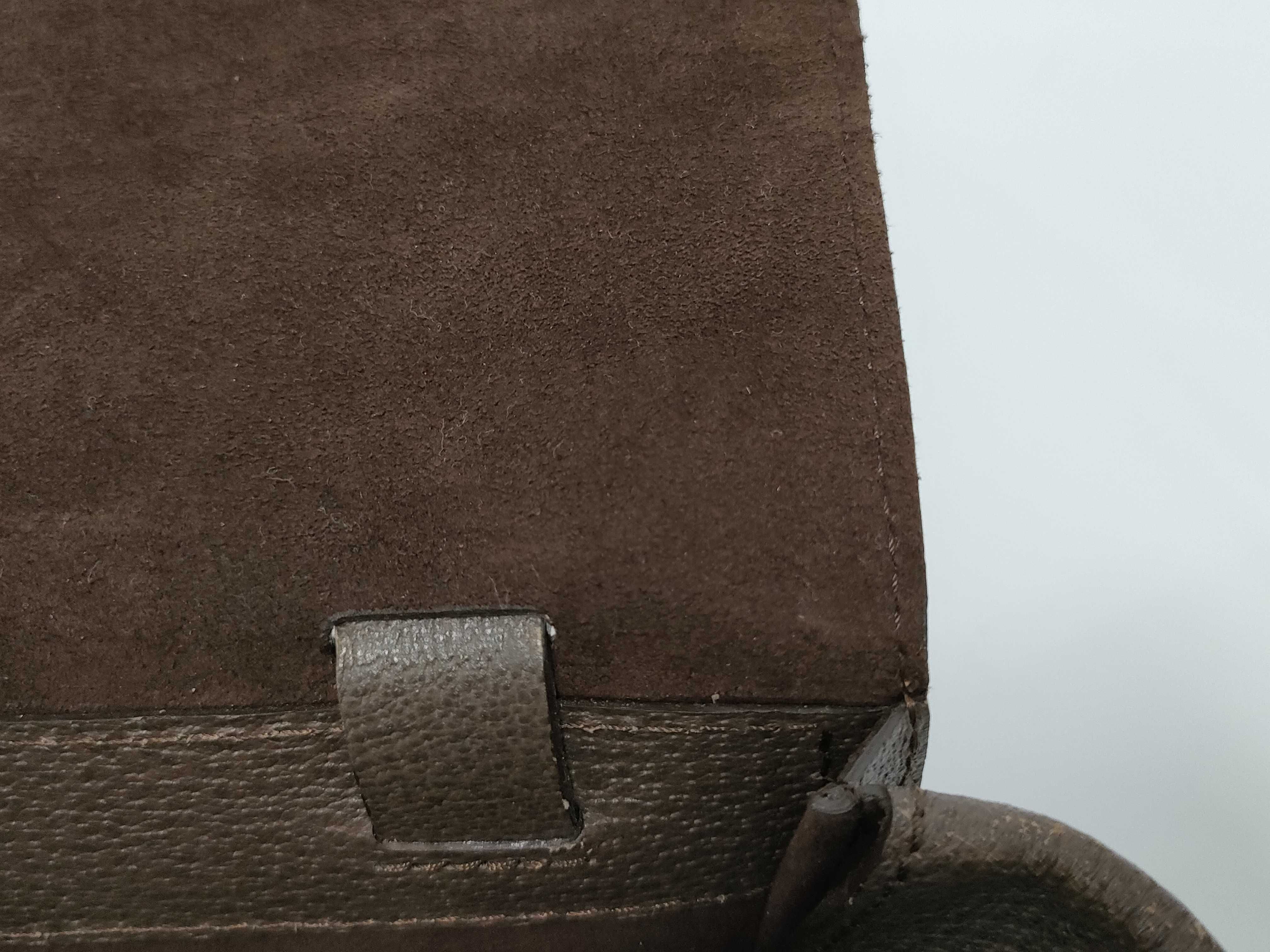 ID- Samara Reporter Cowskin M94417 #RI2193 Brown with strap shoulder bag — view 9