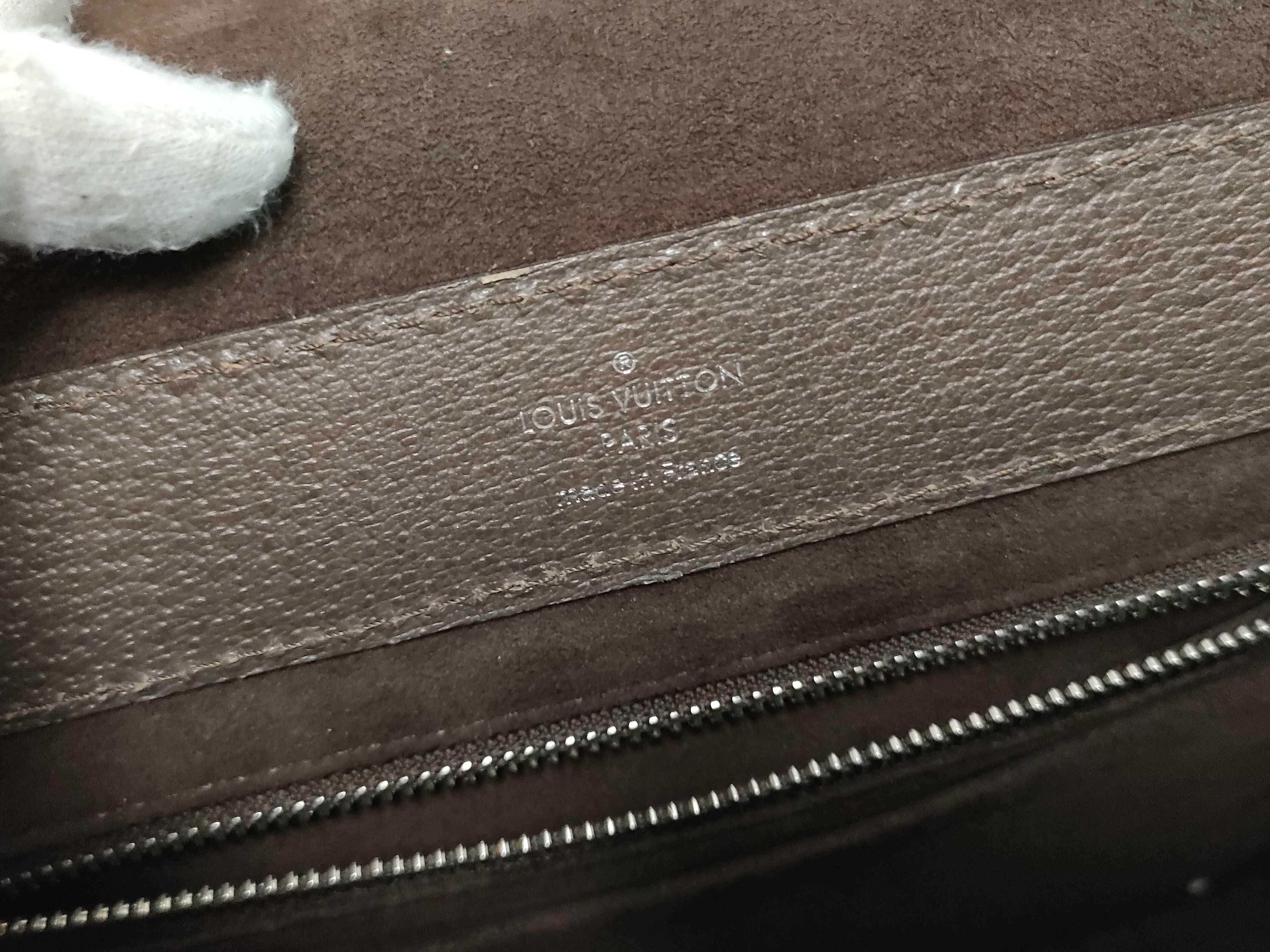 ID- Samara Reporter Cowskin M94417 #RI2193 Brown with strap shoulder bag — view 10
