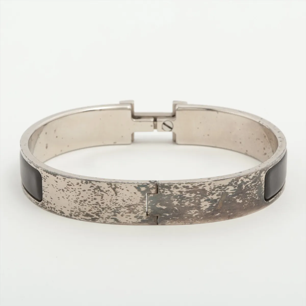 Click HH Fan Bangle GP Silver x Black — view 2