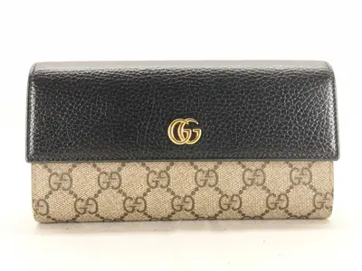 GG Supreme Gucci Long Wallet GG Supreme 456116 Wallet