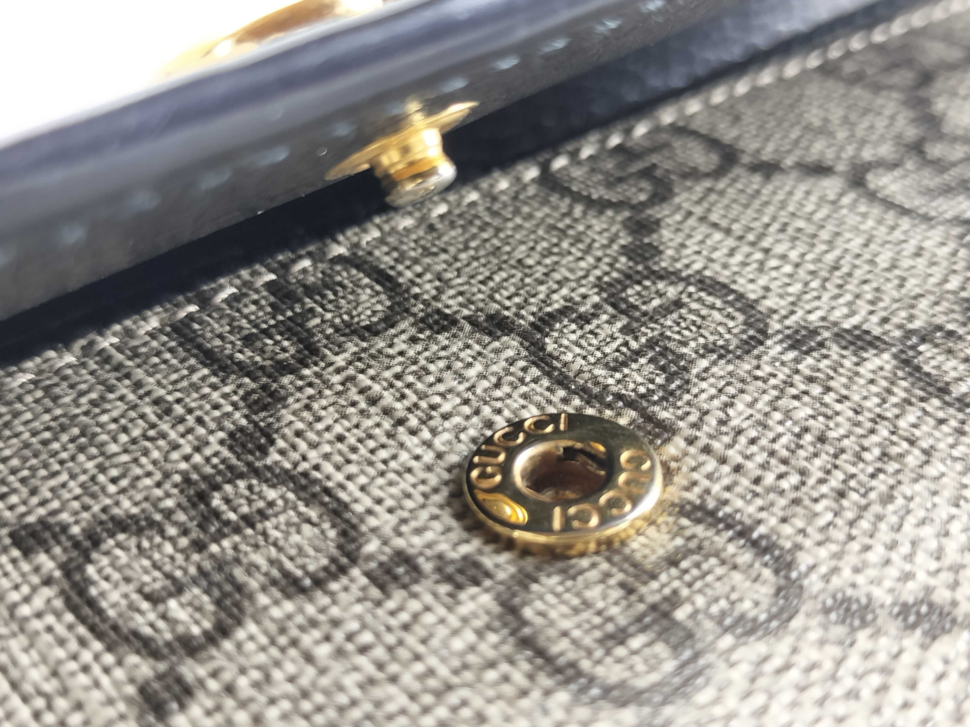 GG Supreme Gucci Long Wallet GG Supreme 456116 Wallet — view 12
