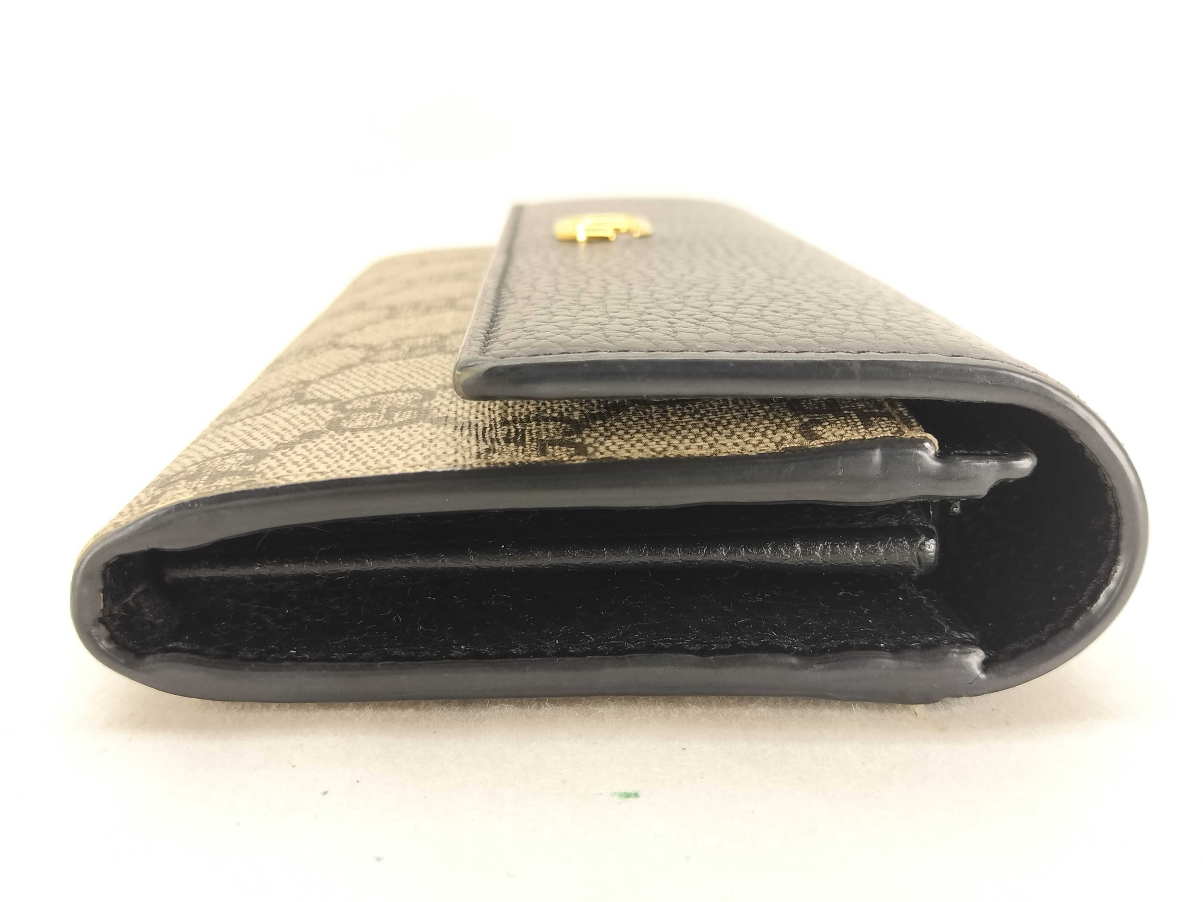 GG Supreme Gucci Long Wallet GG Supreme 456116 Wallet — view 14