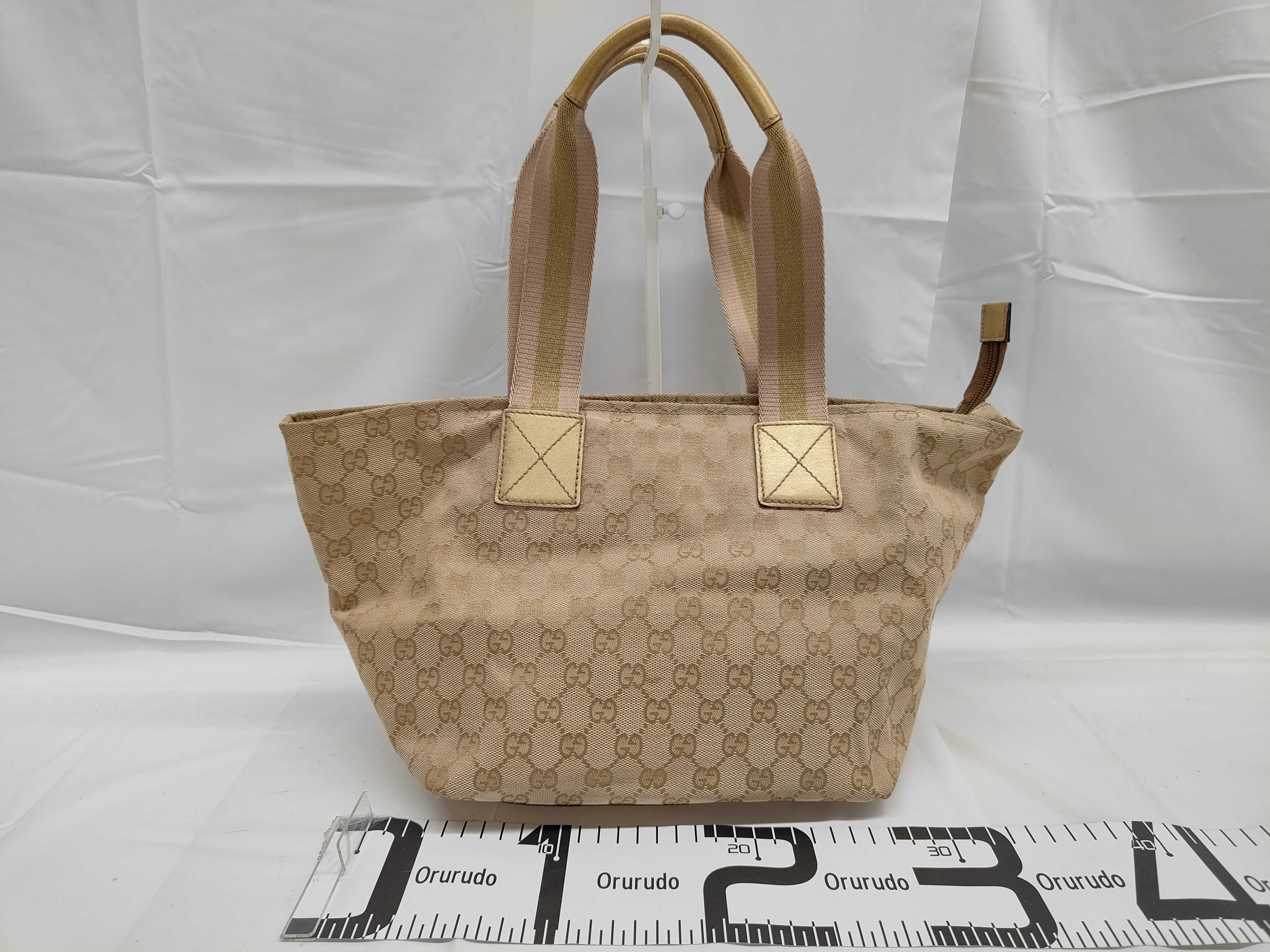GG Canvas Web Tote Bag — view 2