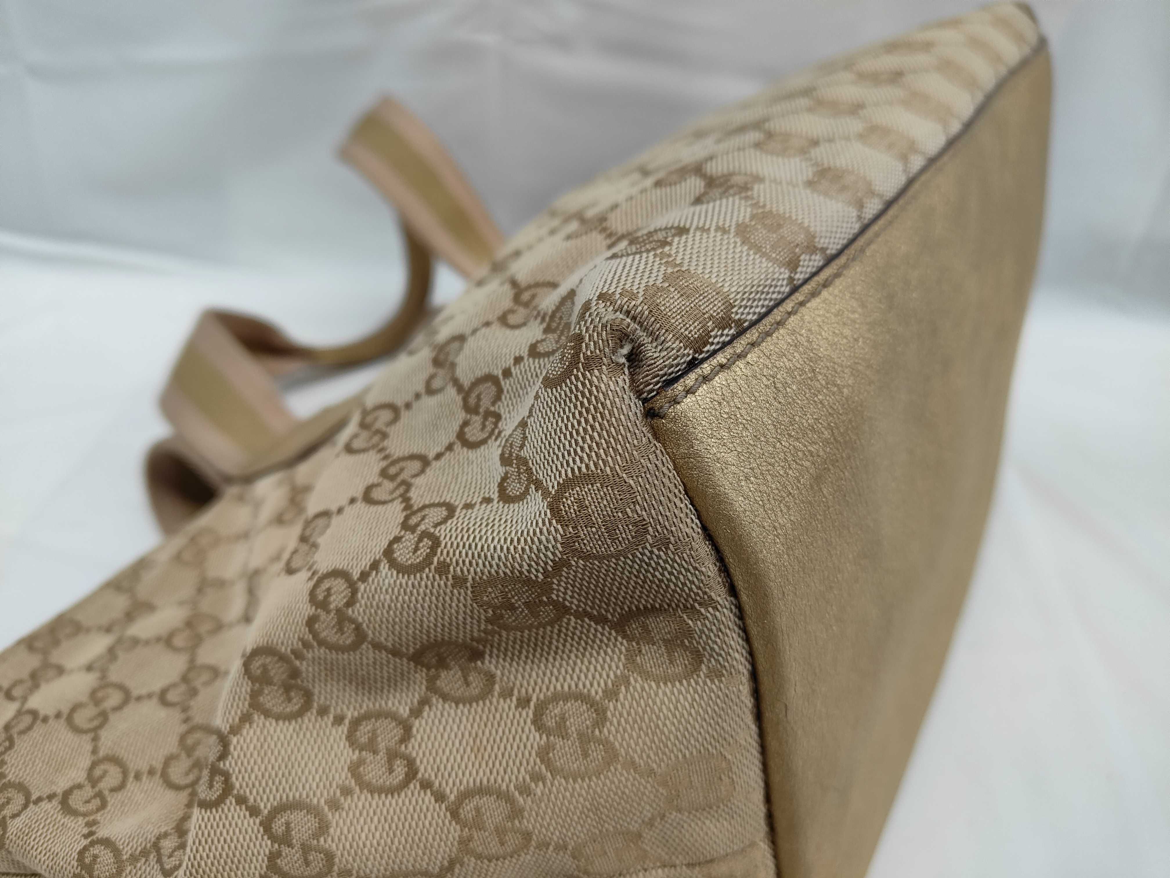 GG Canvas Web Tote Bag — view 5