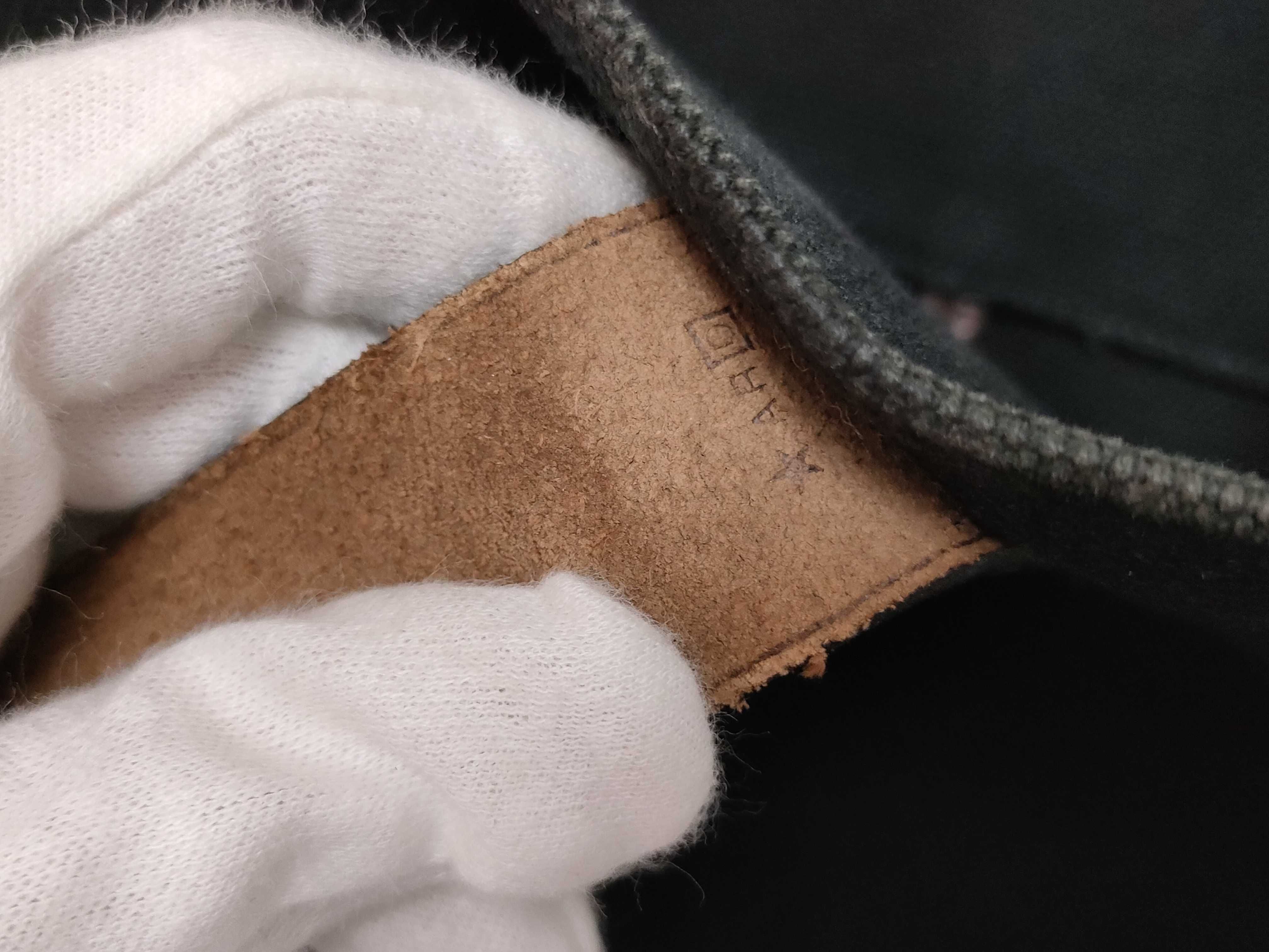 Etrivière Shopping Tote Bag / Black / Canvas / O Stamp — view 13
