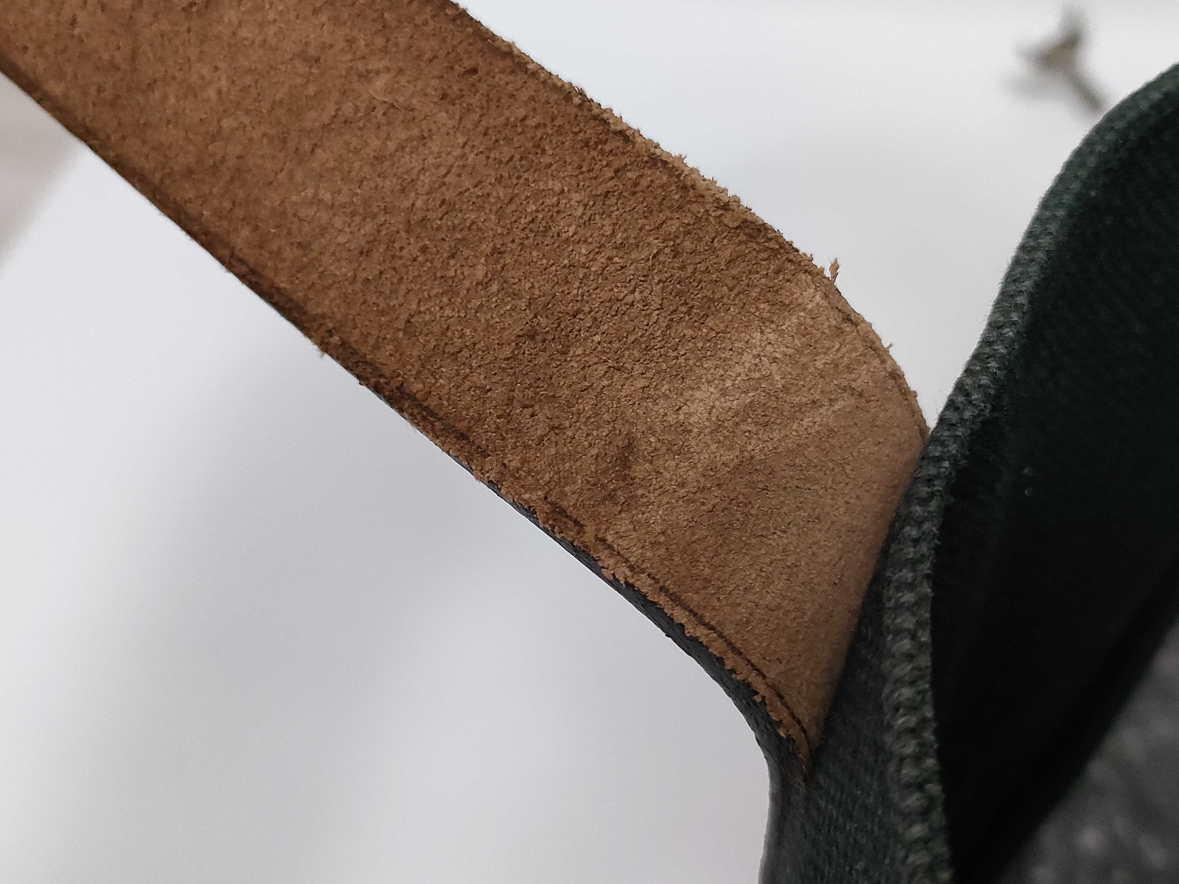 Etrivière Shopping Tote Bag / Black / Canvas / O Stamp — view 5