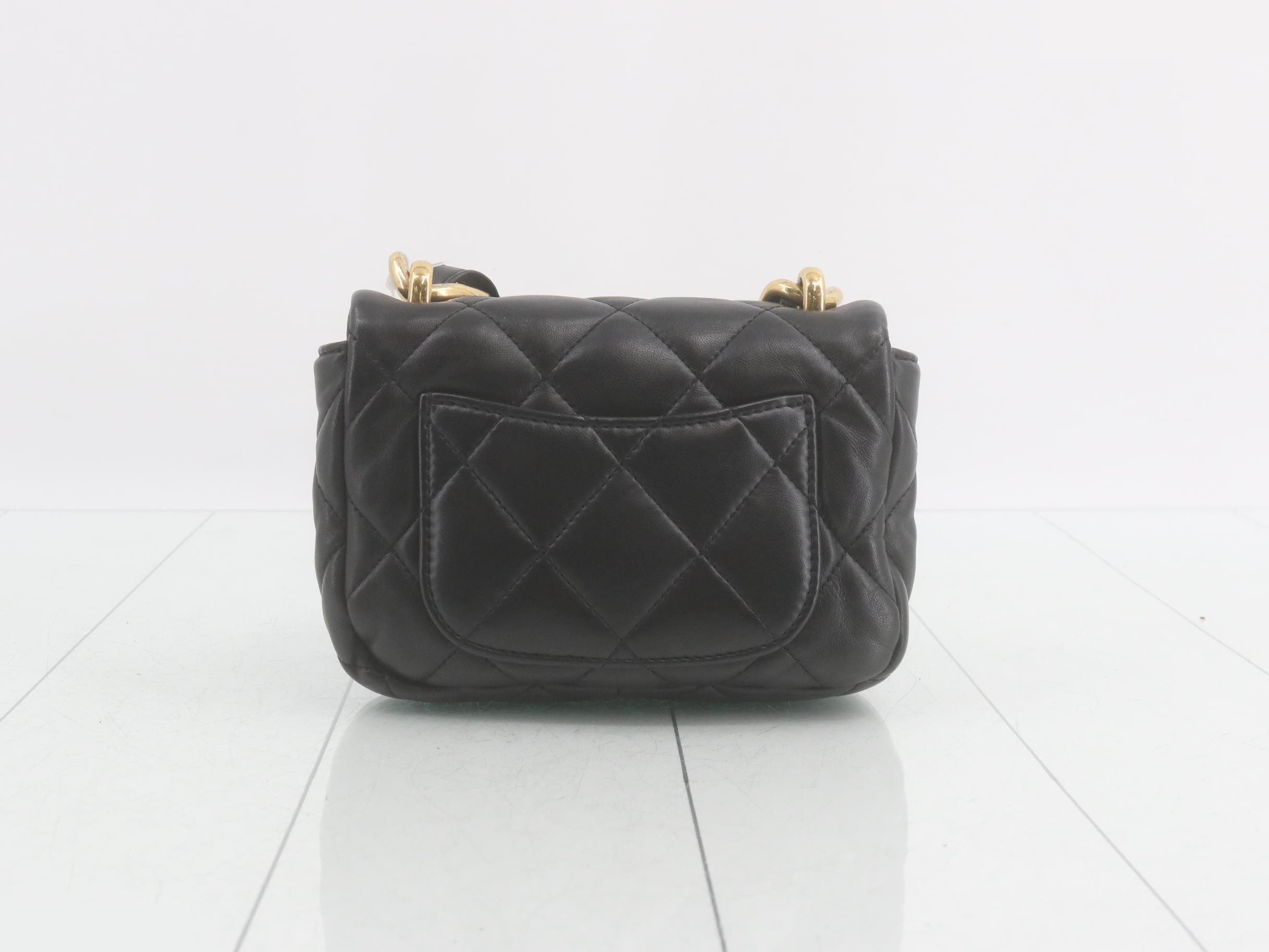 Lambskin Matelassé Shoulder Bag — view 2