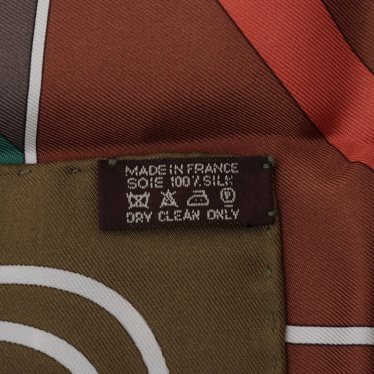 Carre 90 HERMES SPORT Scarf Silk Brown — view 6