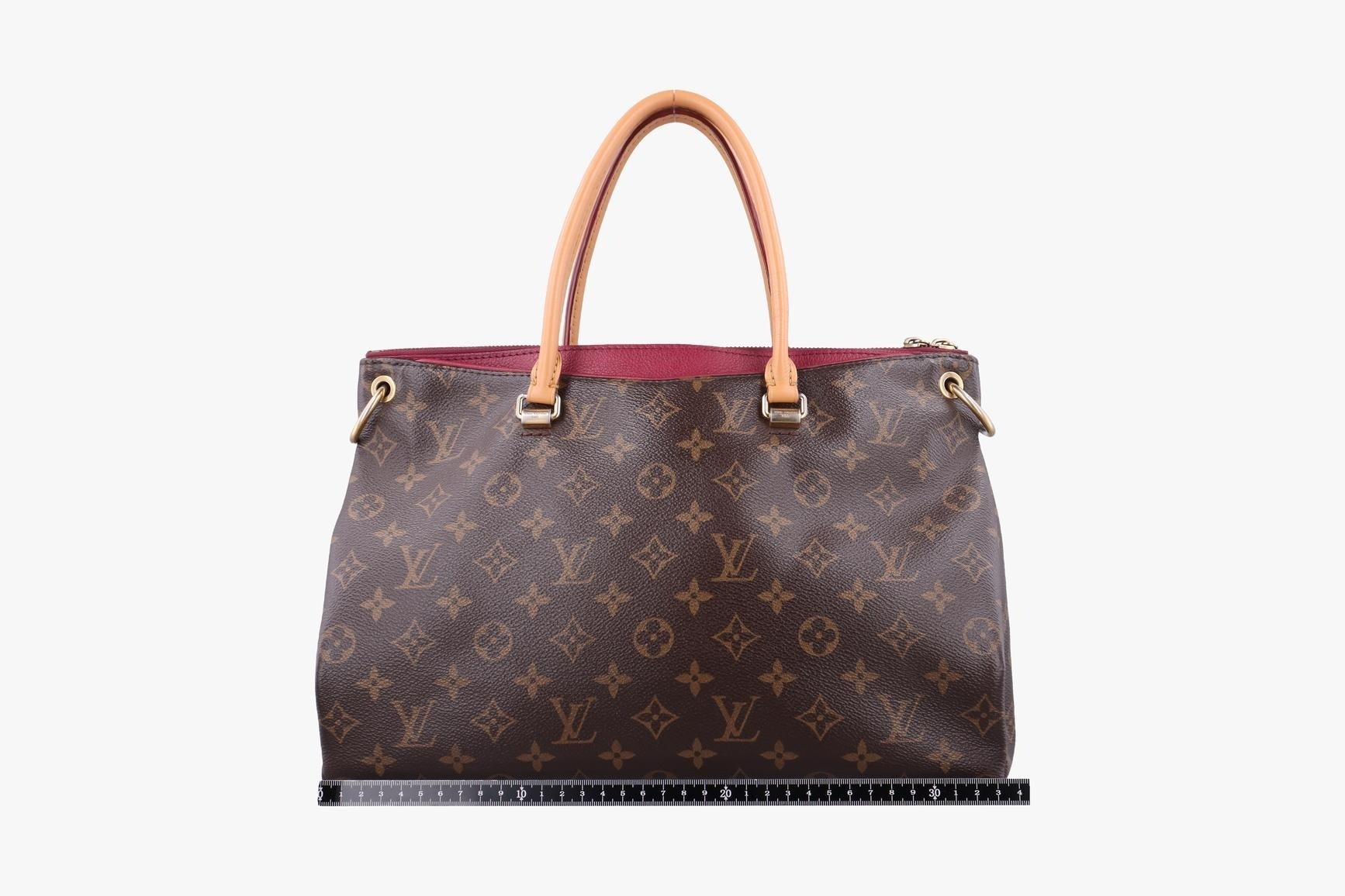 Pallas Monogram Canvas x Calf Leather Monogram/Brown x Saffron — view 2