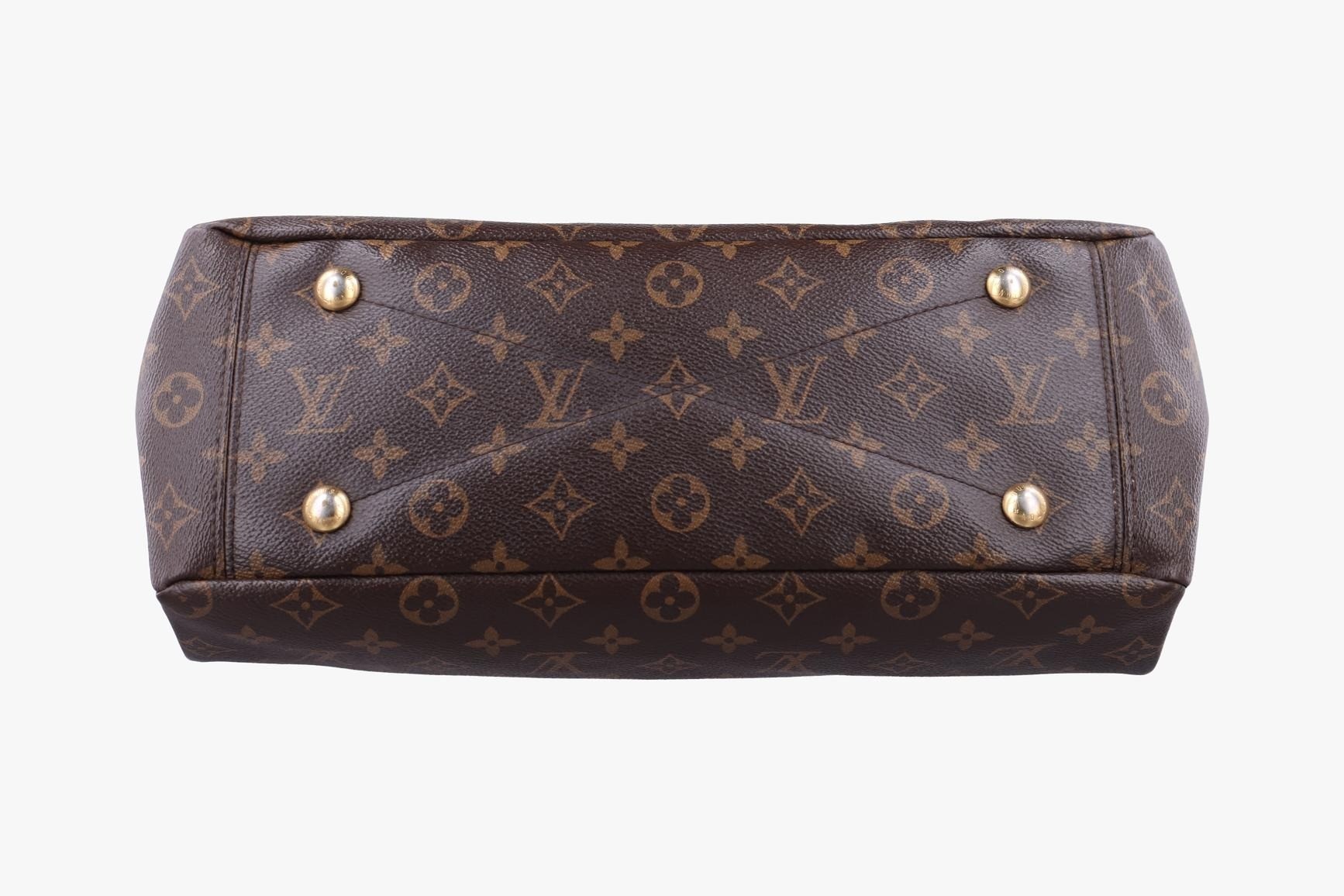 Pallas Monogram Canvas x Calf Leather Monogram/Brown x Saffron — view 3