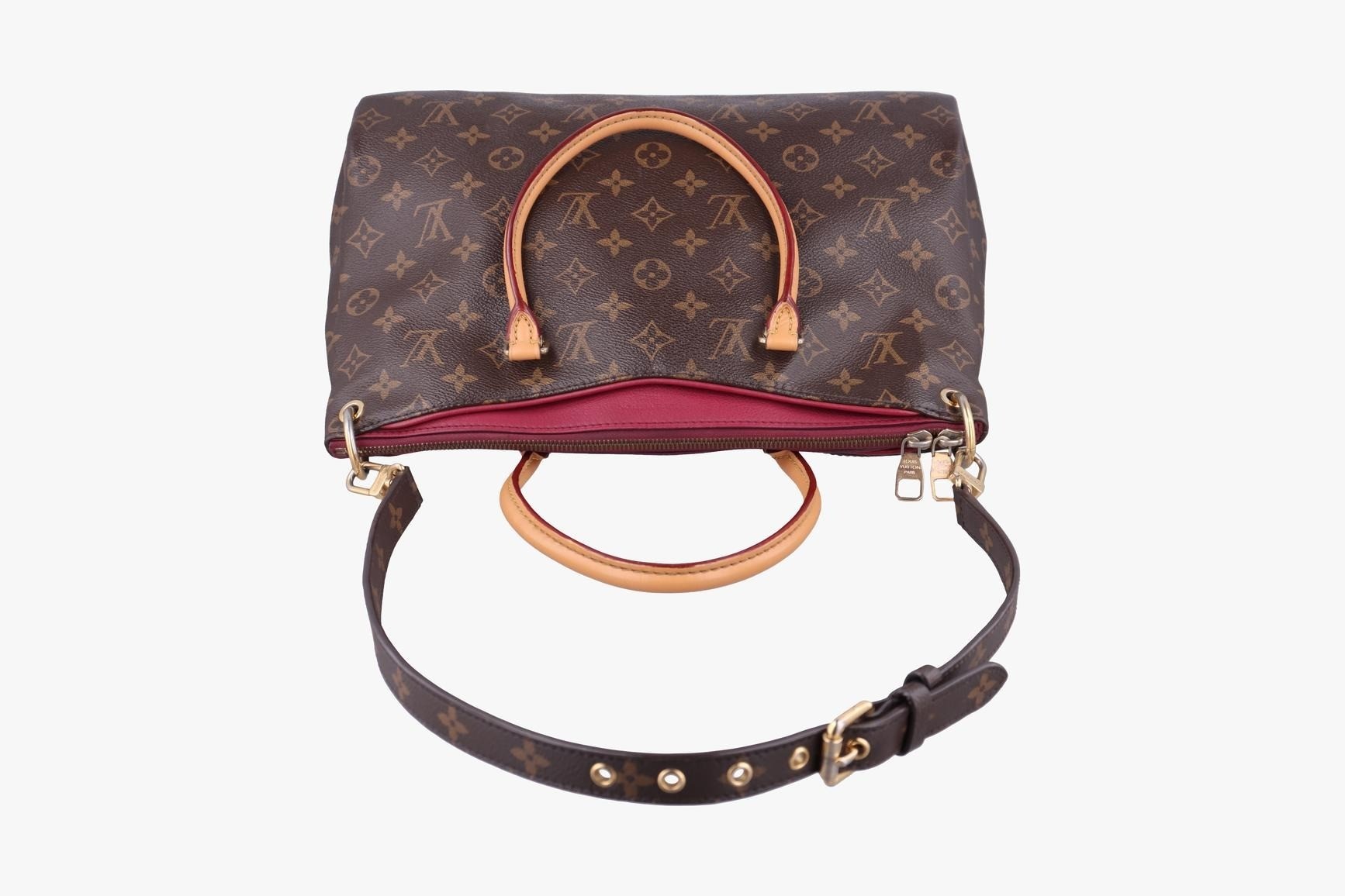 Pallas Monogram Canvas x Calf Leather Monogram/Brown x Saffron — view 5