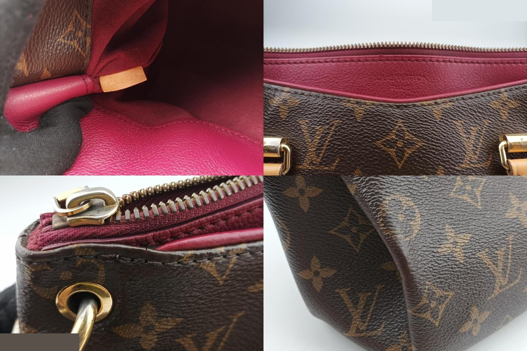 Pallas Monogram Canvas x Calf Leather Monogram/Brown x Saffron — view 8