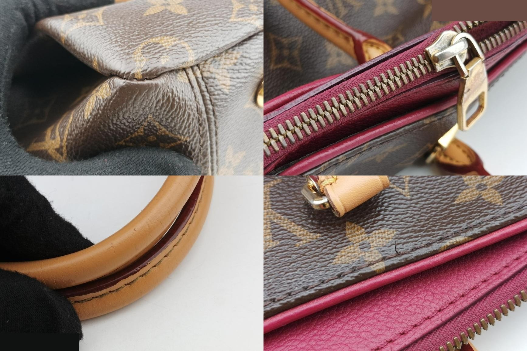 Pallas Monogram Canvas x Calf Leather Monogram/Brown x Saffron — view 9