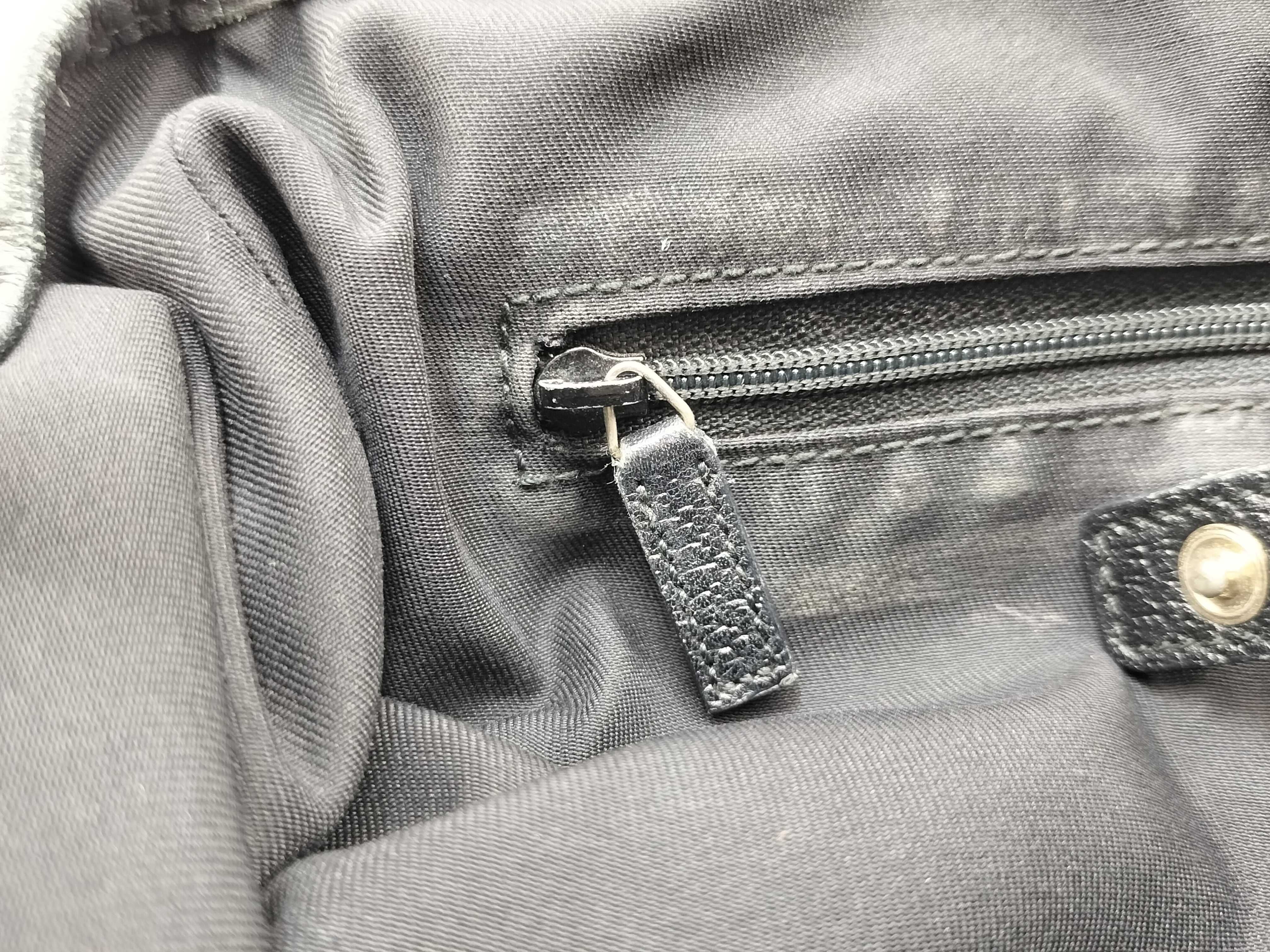 GG Canvas Abbey Line GG Canvas Shoulder Bag Black Tote Bag — view 12