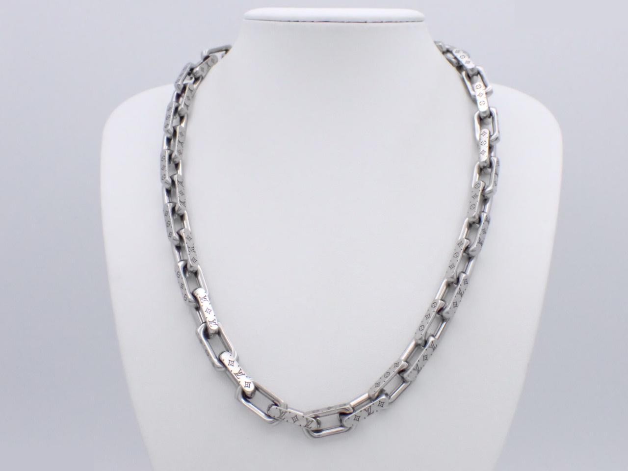 Collier Chain, Silver, Chain length approximately 52cm — view 3
