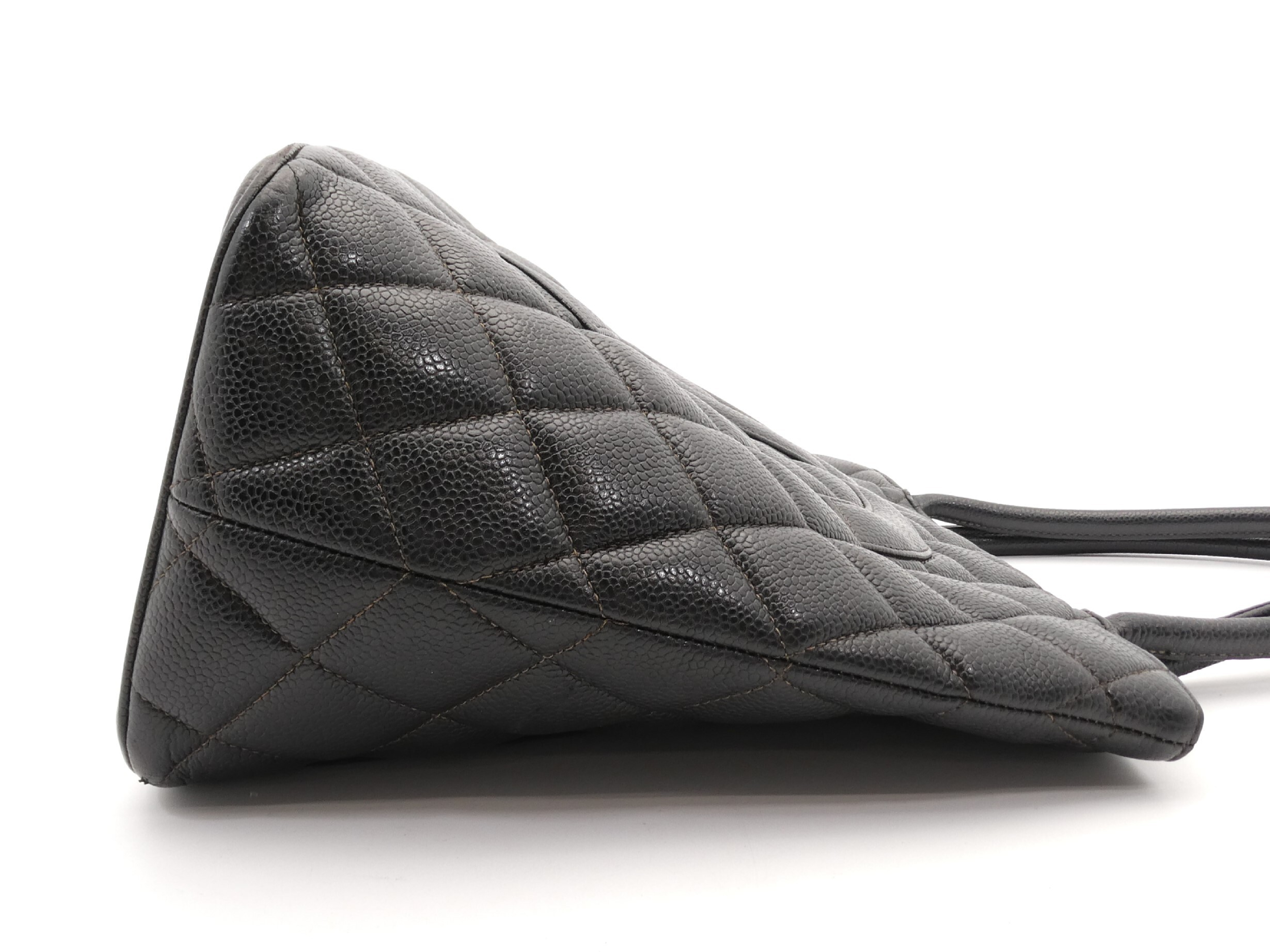 Reissue Tote Bag, Caviar Leather, Coco Mark — view 4