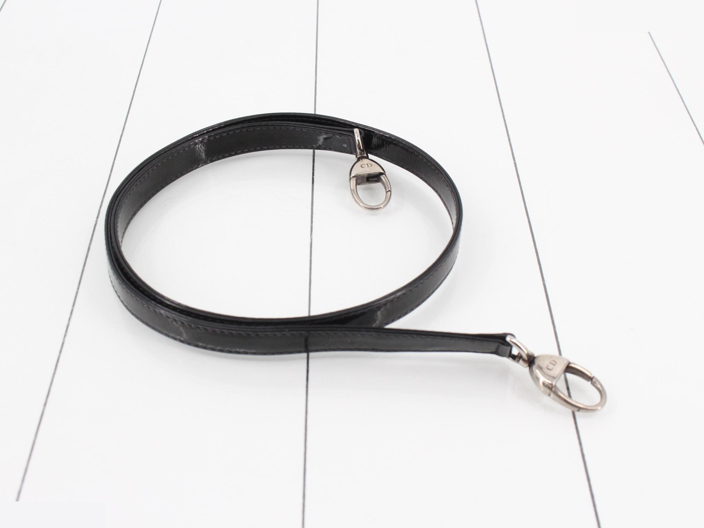 Lady Dior Cannage 2-Way Black Shoulder Handbag — view 7