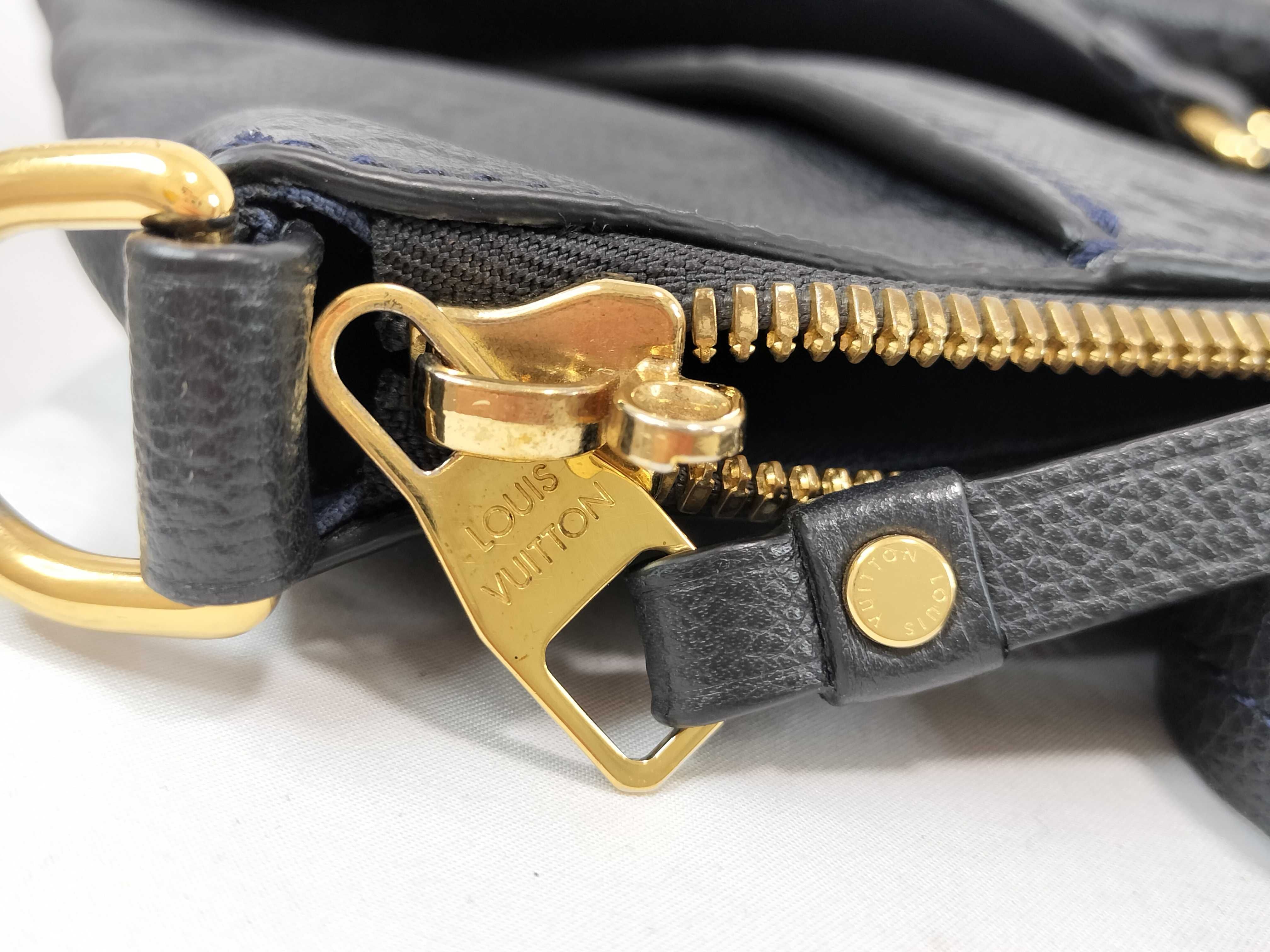 PH- Monogram Empreinte Lumineuse Black Leather Tote bag — view 14