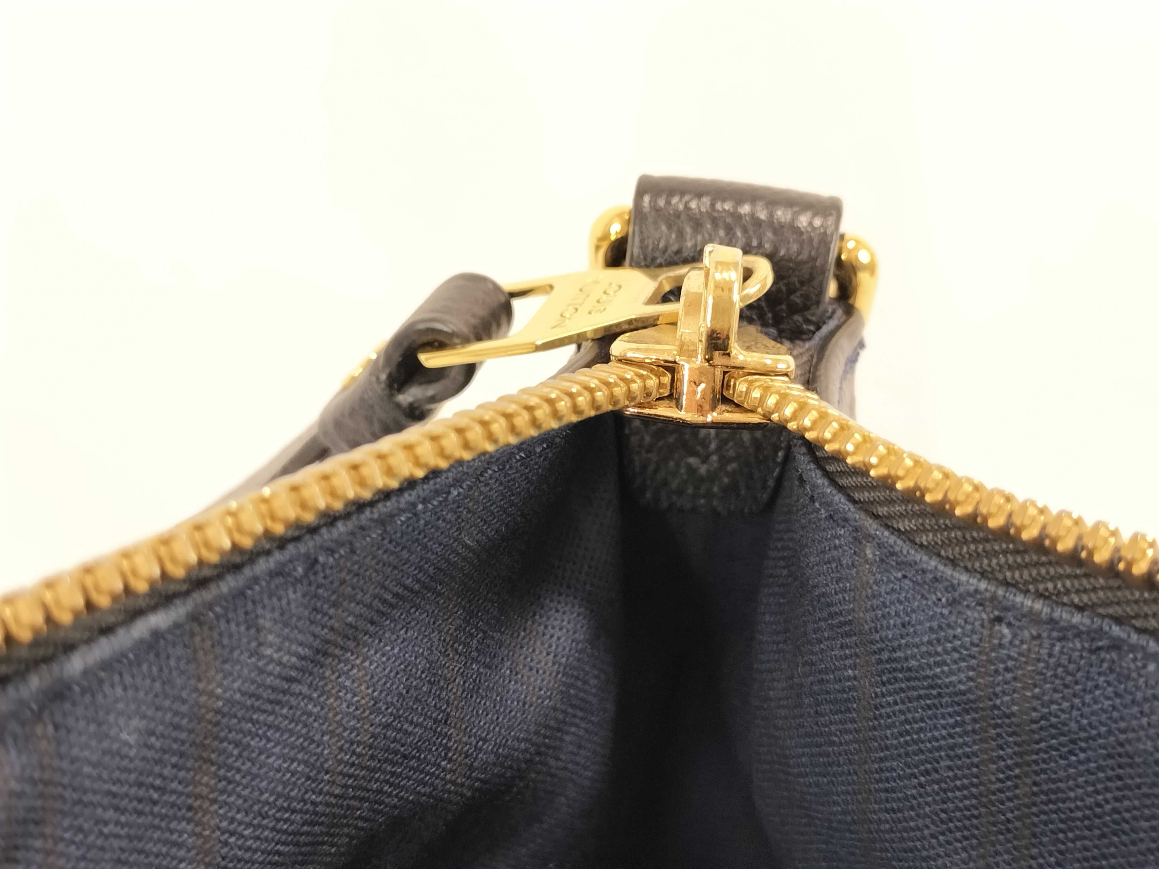 PH- Monogram Empreinte Lumineuse Black Leather Tote bag — view 9