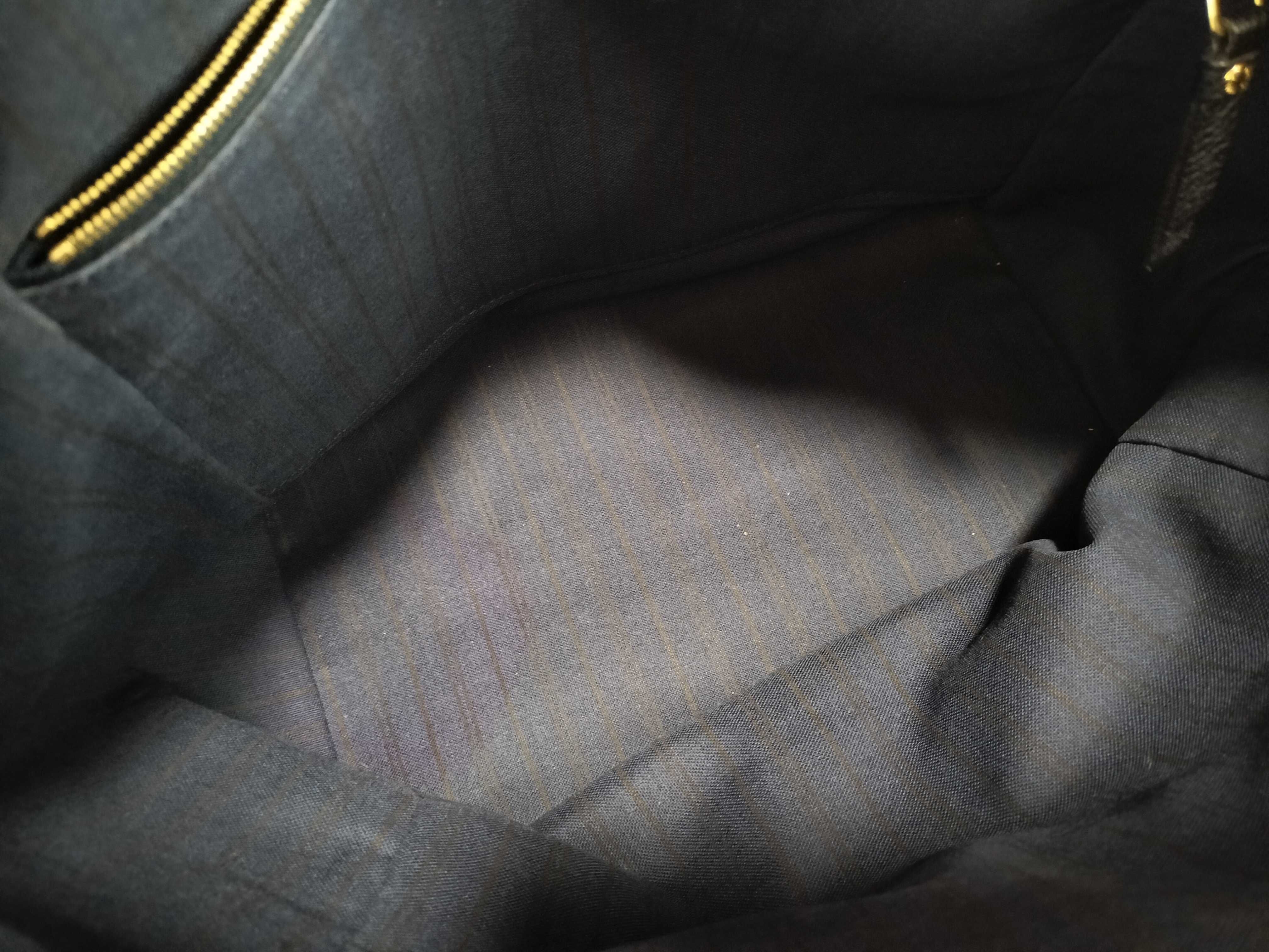 PH- Monogram Empreinte Lumineuse Black Leather Tote bag — view 10