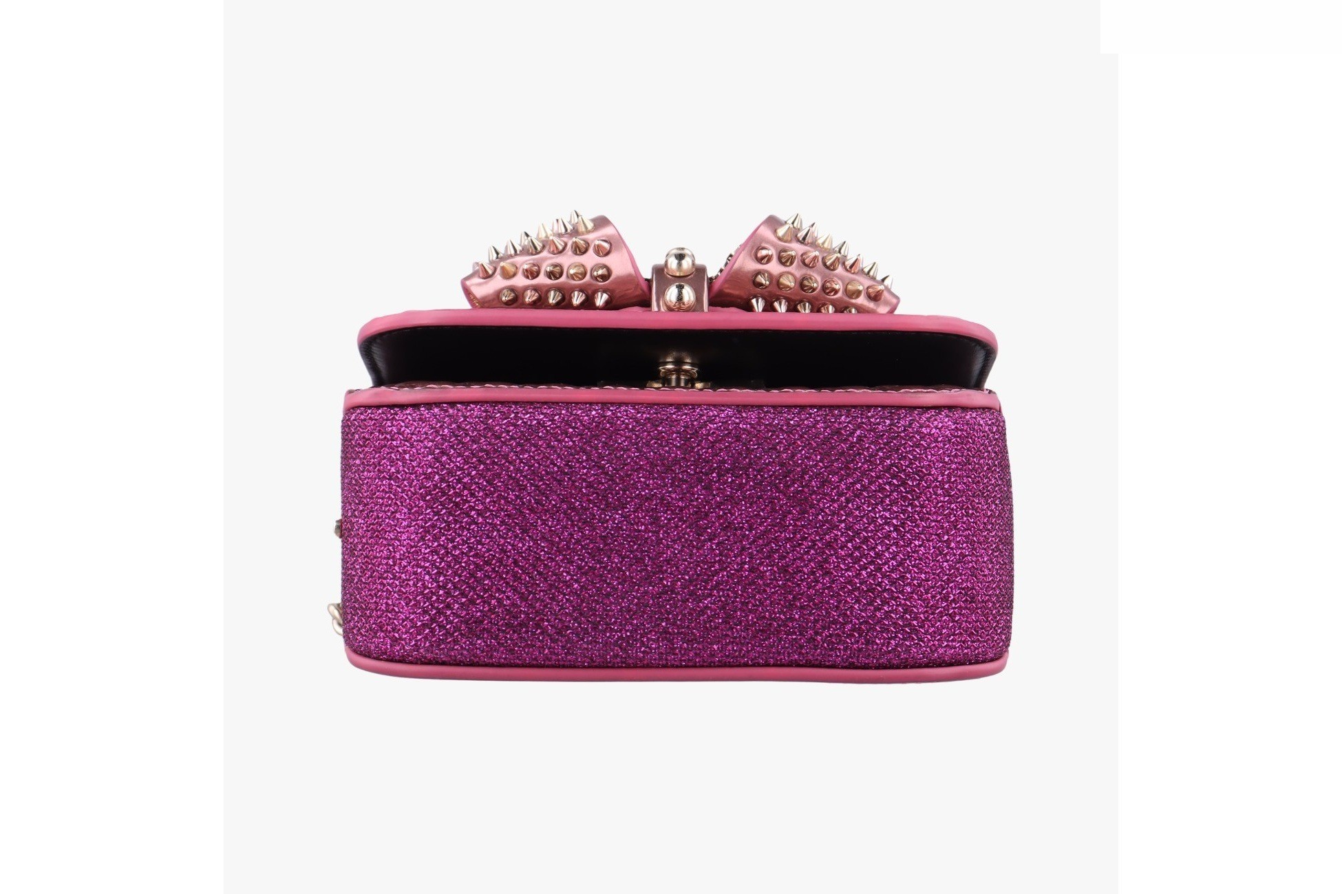Sweet Charity Scarab Spike Patent Pink — view 3
