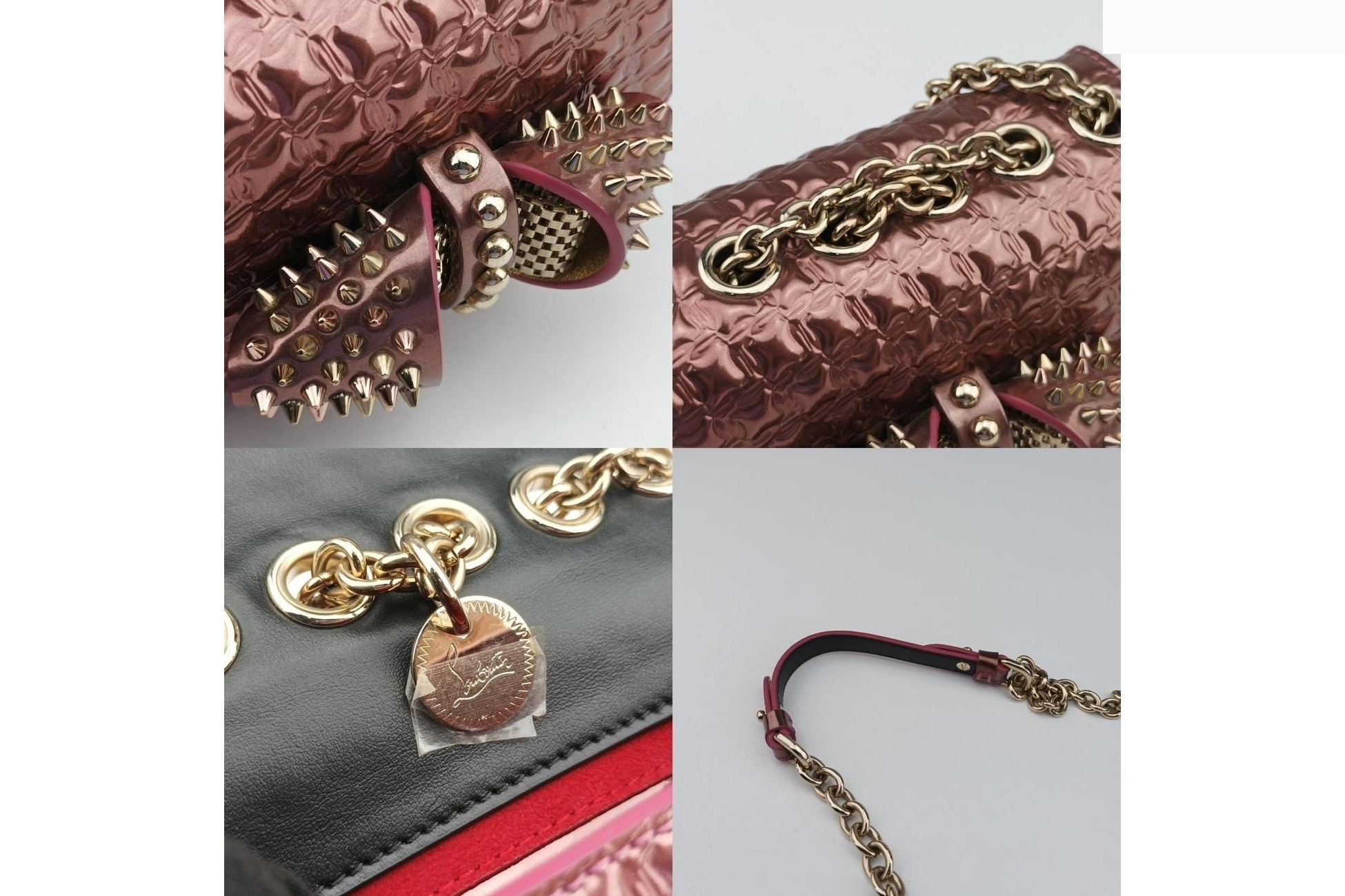 Sweet Charity Scarab Spike Patent Pink — view 10