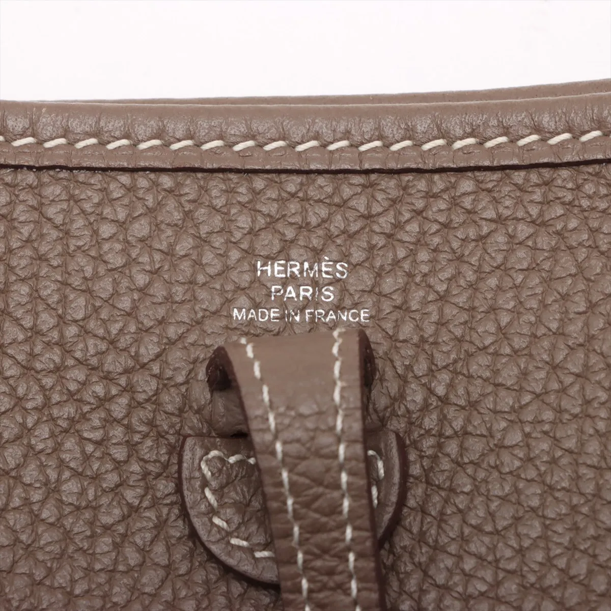 Evelyn 16 TPM Amazon Taurillon Clemence Etoupe Silver Hardware Y:2020 — view 7