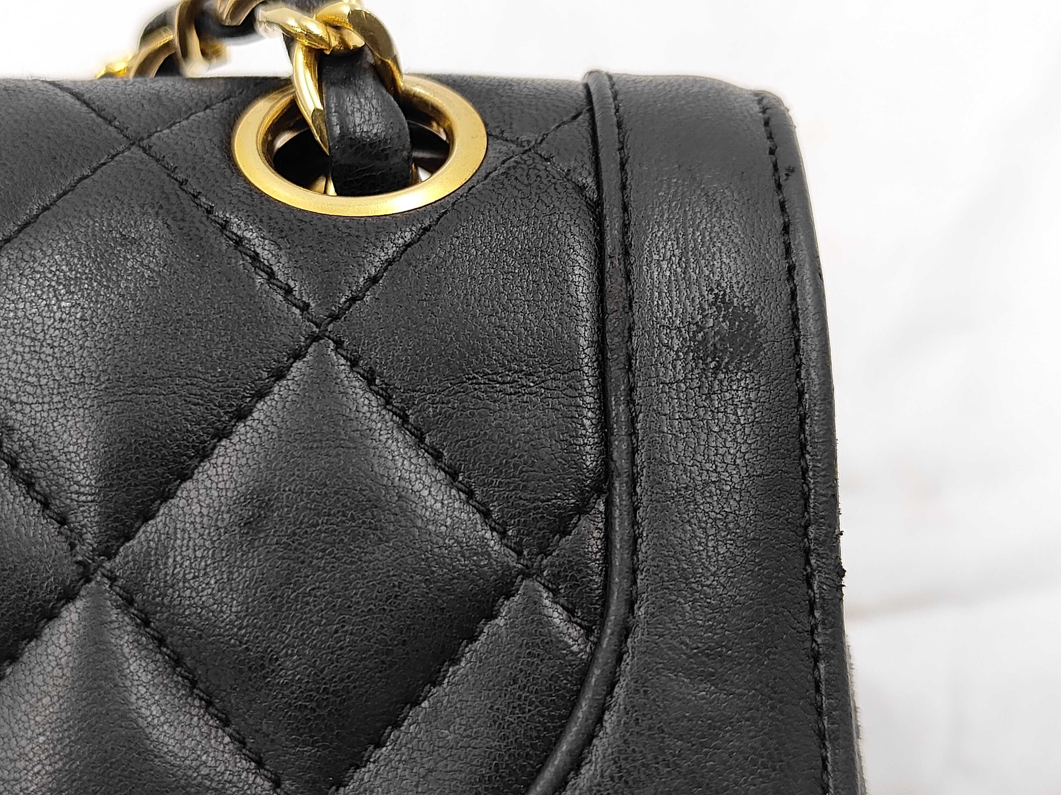 Matelassé Lambskin Shoulder Bag — view 11