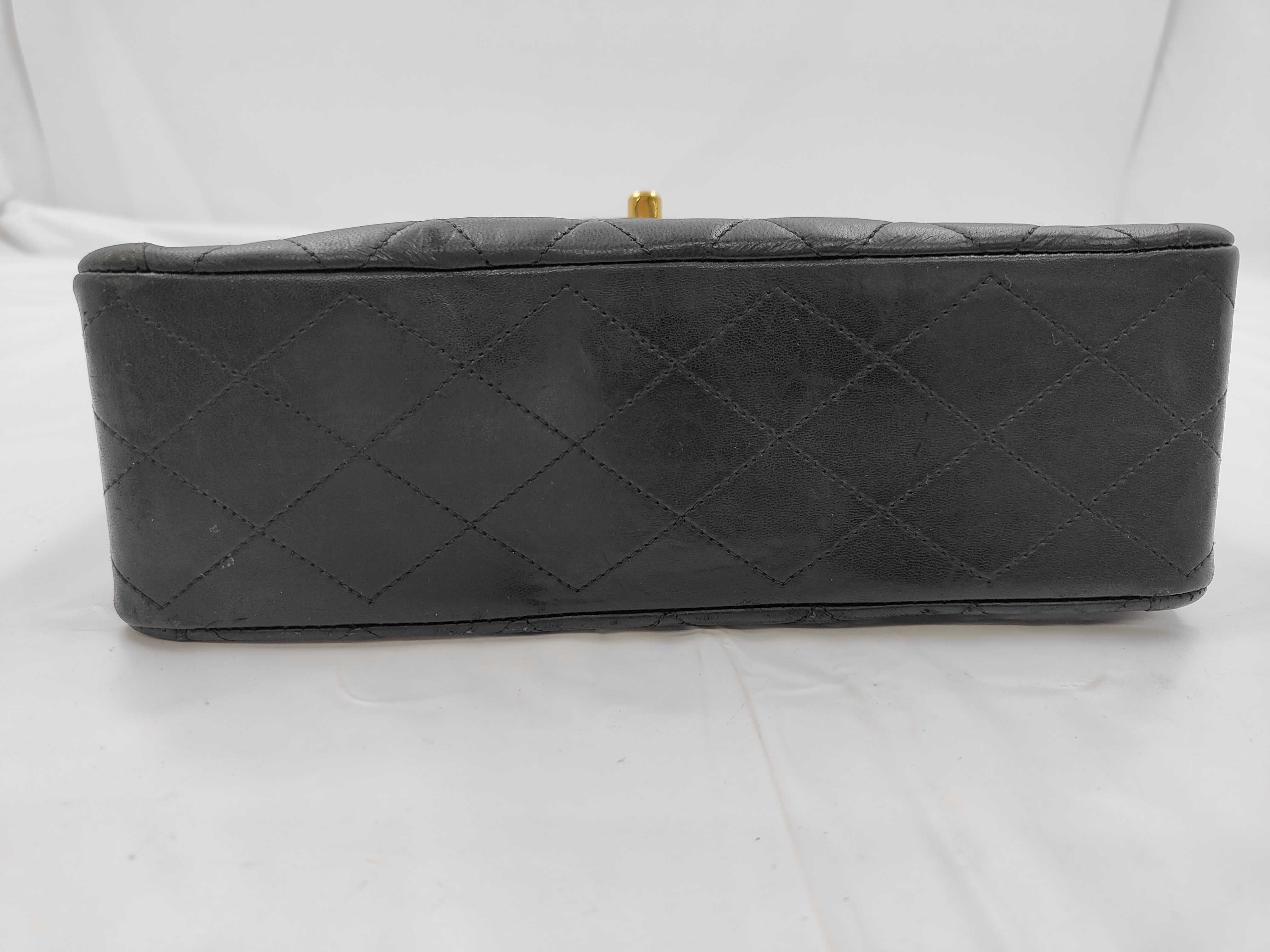 Matelassé Lambskin Shoulder Bag — view 6