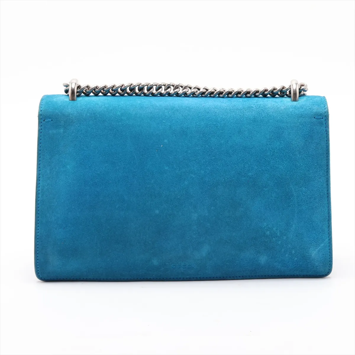 Dionysus 400249 Suede Chain Shoulder Bag, Blue — view 2