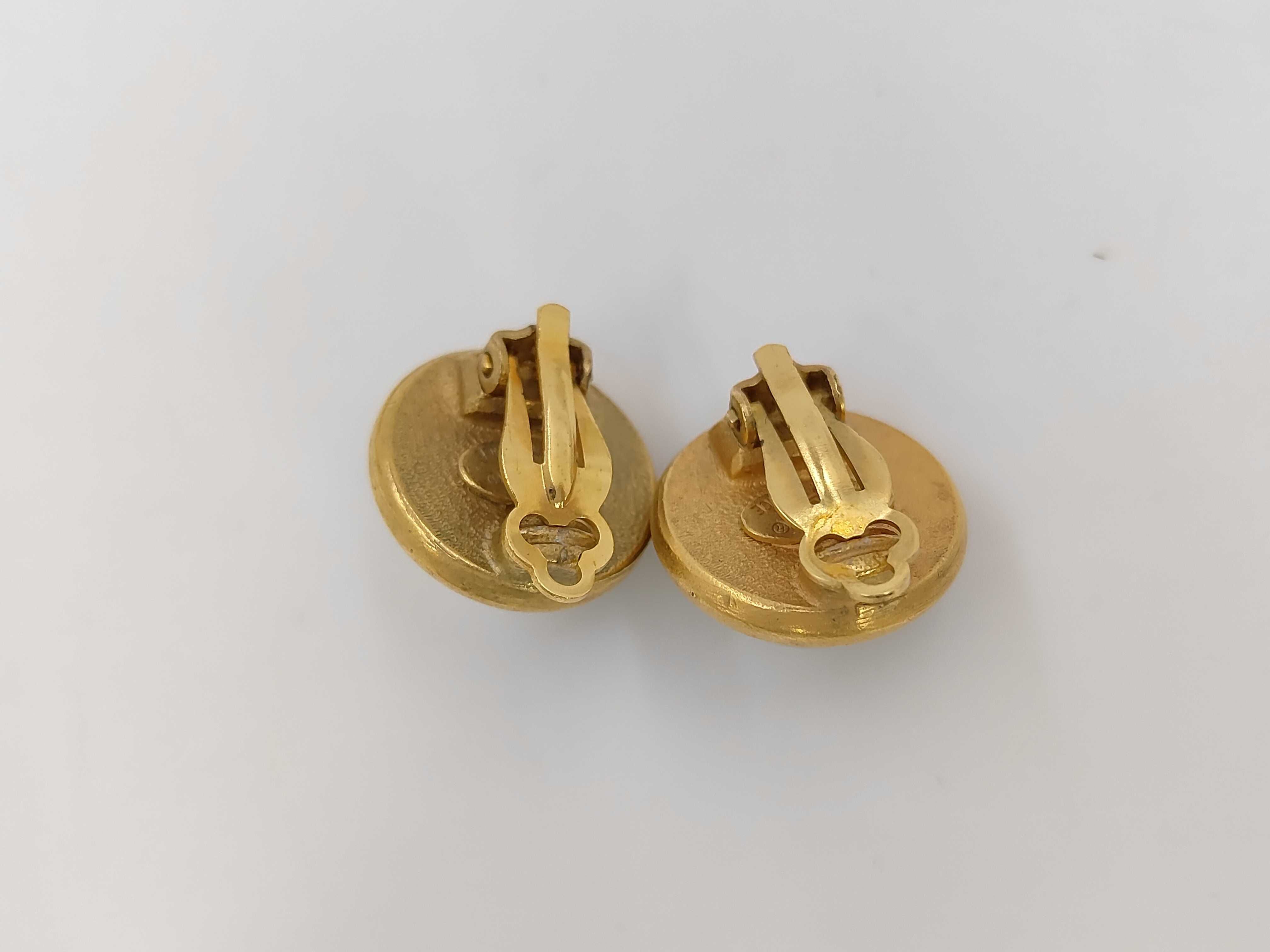 Black Gold Plated Rhinestone Earrings (with comments) — view 2
