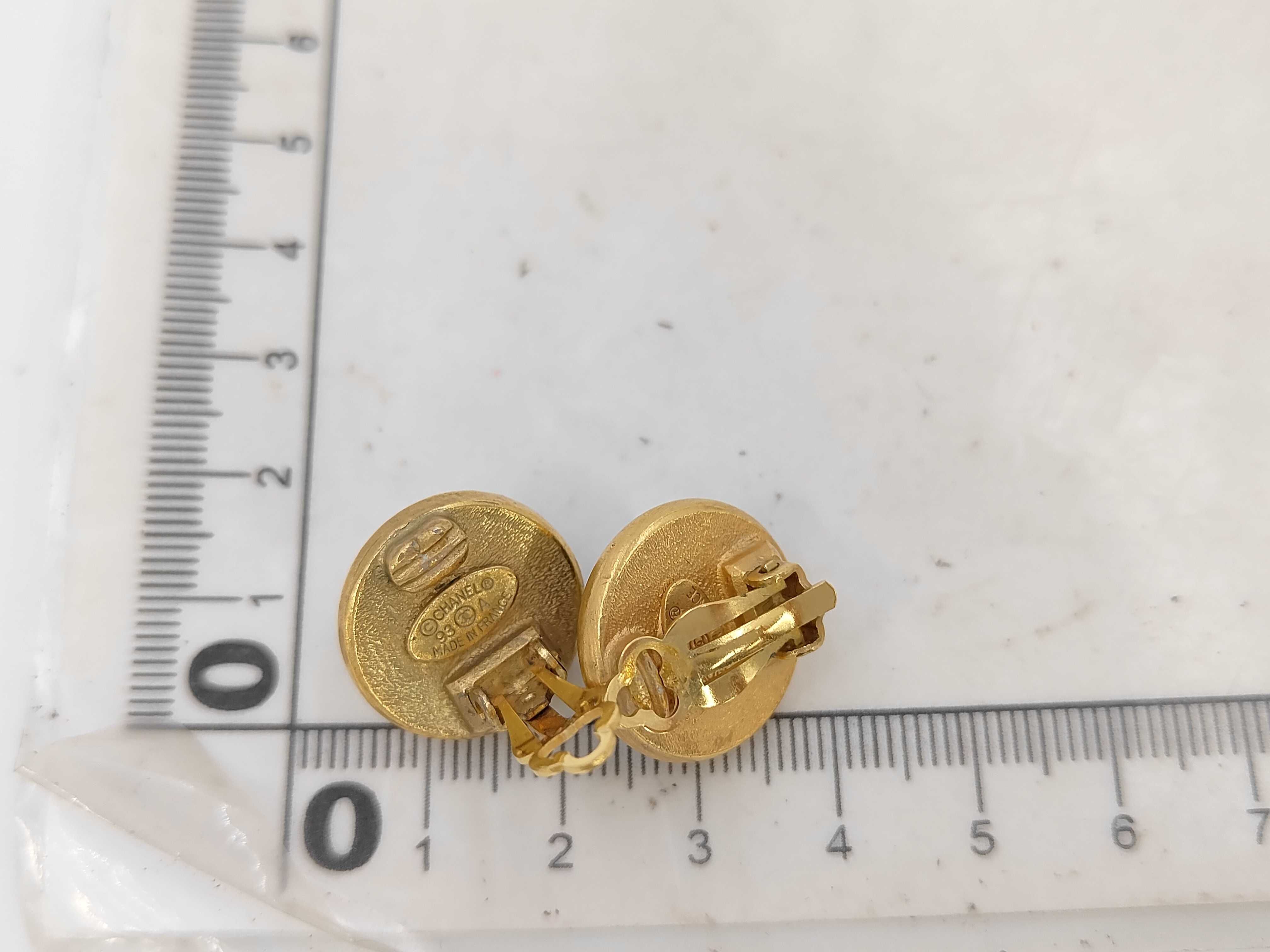 Black Gold Plated Rhinestone Earrings (with comments) — view 6