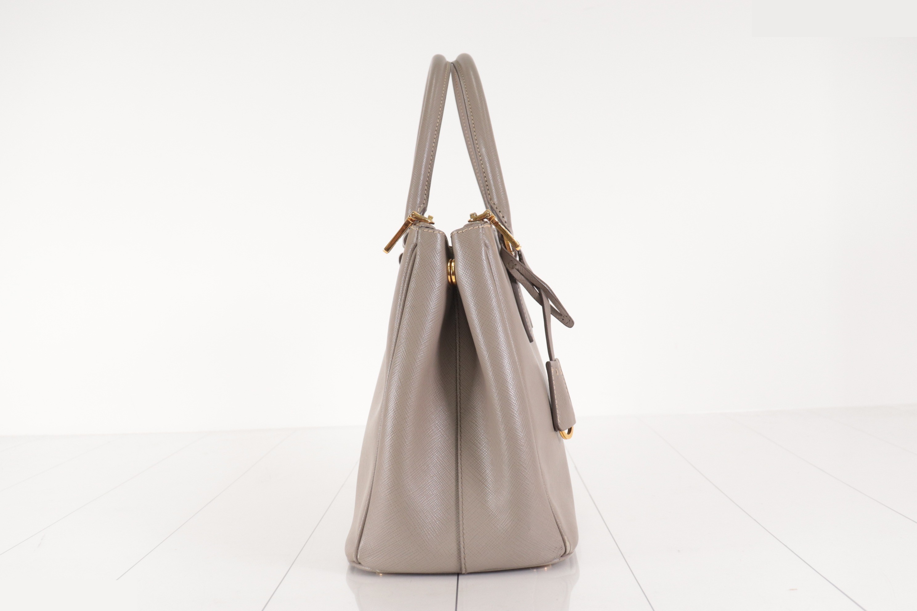 Galleria Saffano 2-Way Handbag, Greige — view 4