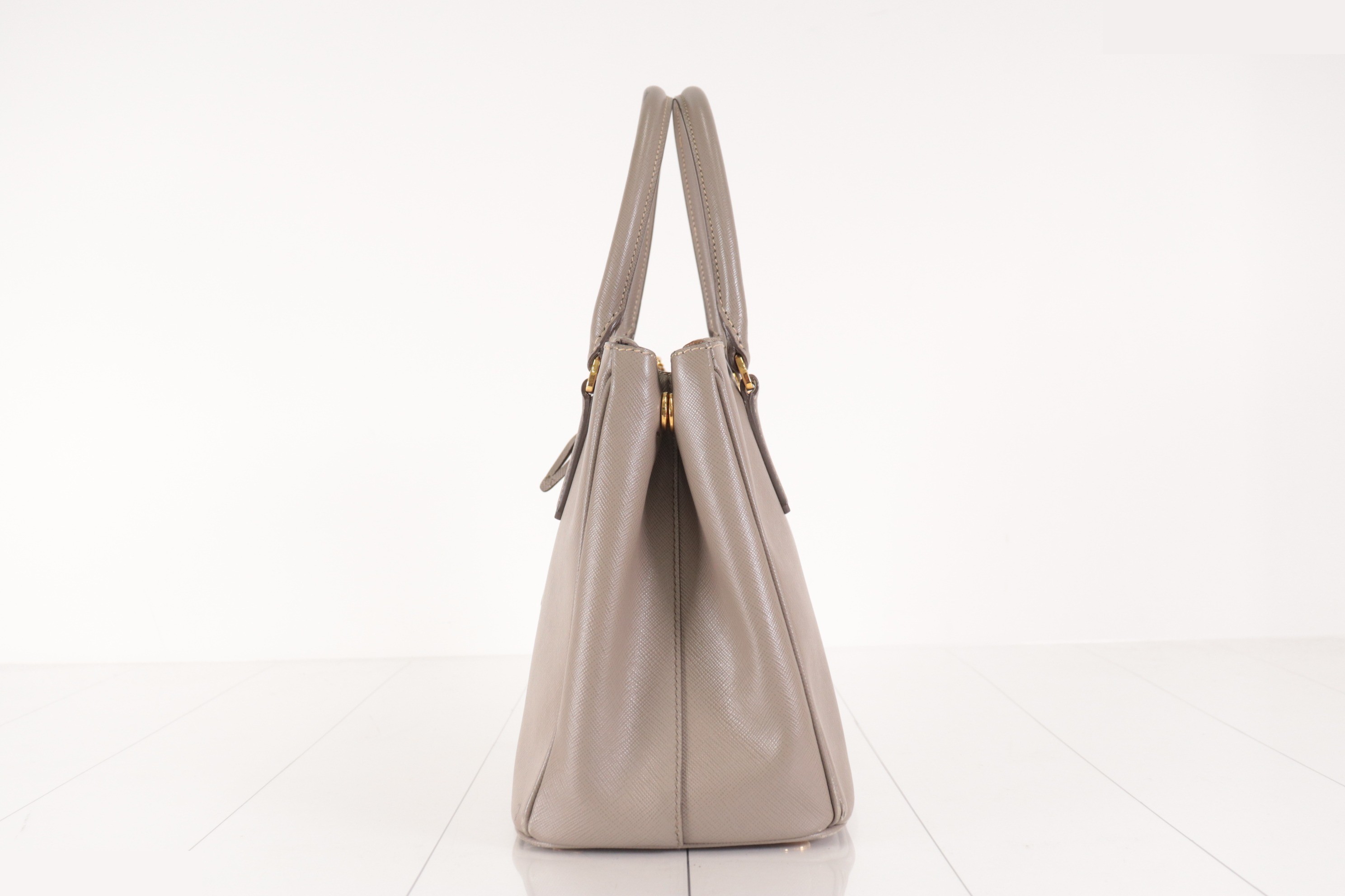 Galleria Saffano 2-Way Handbag, Greige — view 5