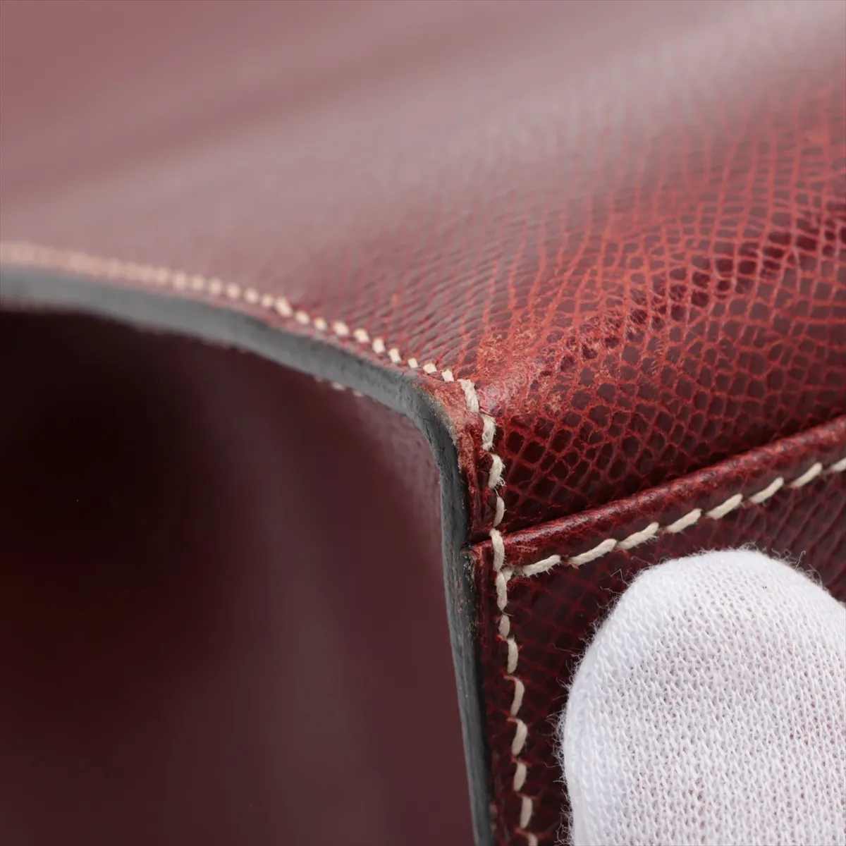 Dalvy MM Couchevel Rouge Ash Gold hardware E:2001 — view 12