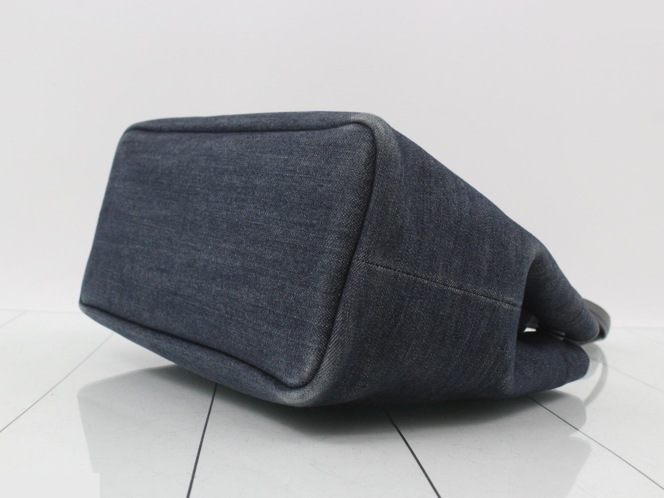 Denim Logo Tote Bag — view 6