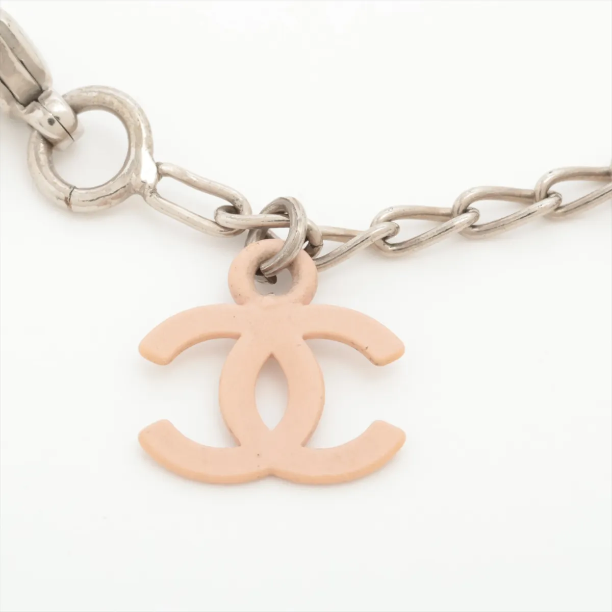 Coco Mark Bracelet, Metal, Silver x Multicolor, — view 5