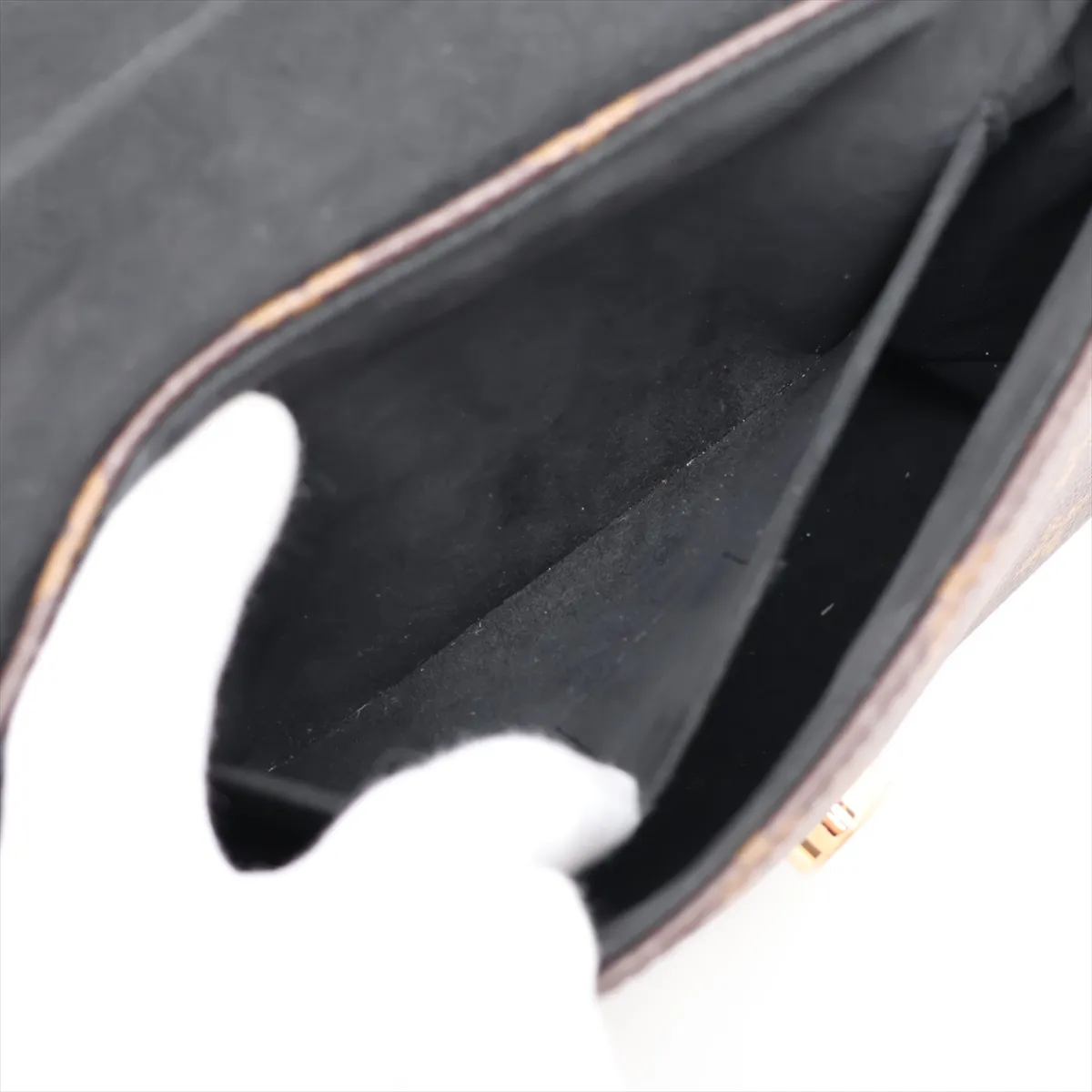 Monogram x Leather Rocky BB M44141 Brown x Black (RFID detected) — view 9