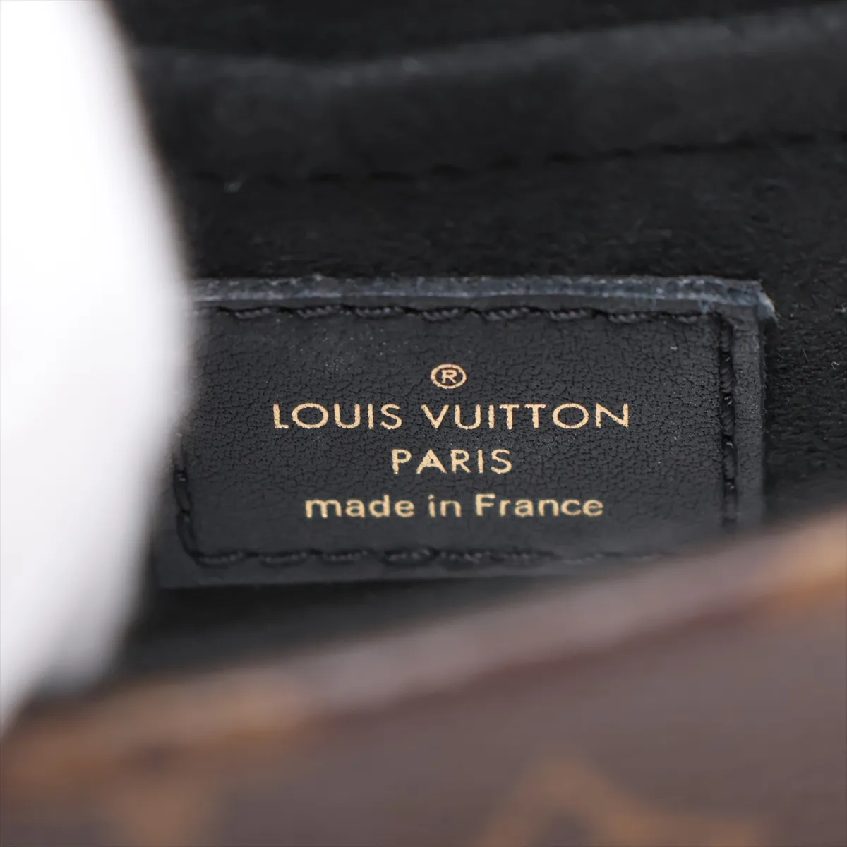 Monogram x Leather Rocky BB M44141 Brown x Black (RFID detected) — view 10