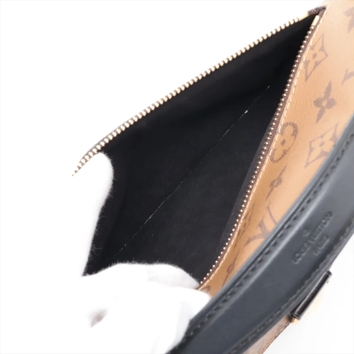 Monogram Reverse Pochette Metis MM M44876 DR1107 Brown (RFID detected) — view 11