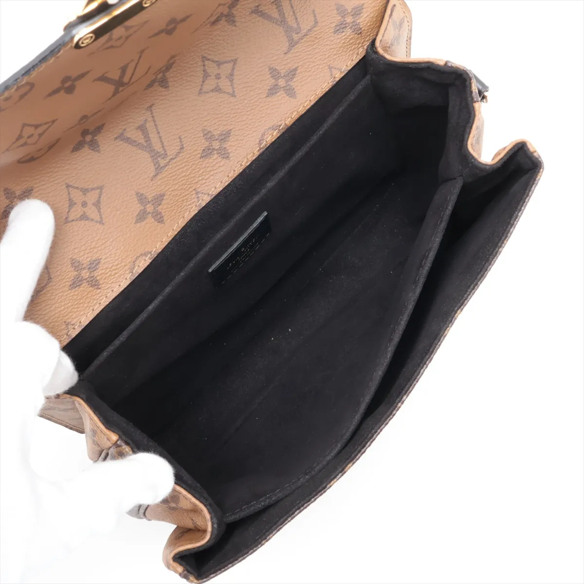 Monogram Reverse Pochette Metis MM M44876 DR1107 Brown (RFID detected) — view 8