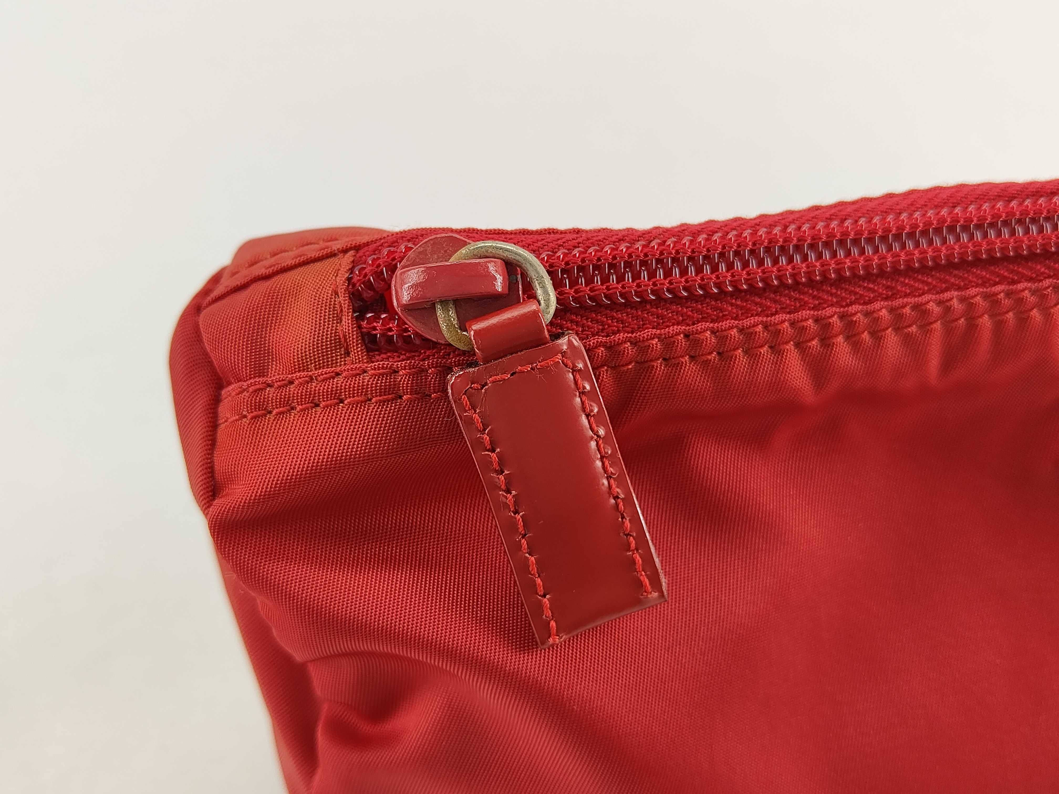 nylon pouch, red pouch — view 8