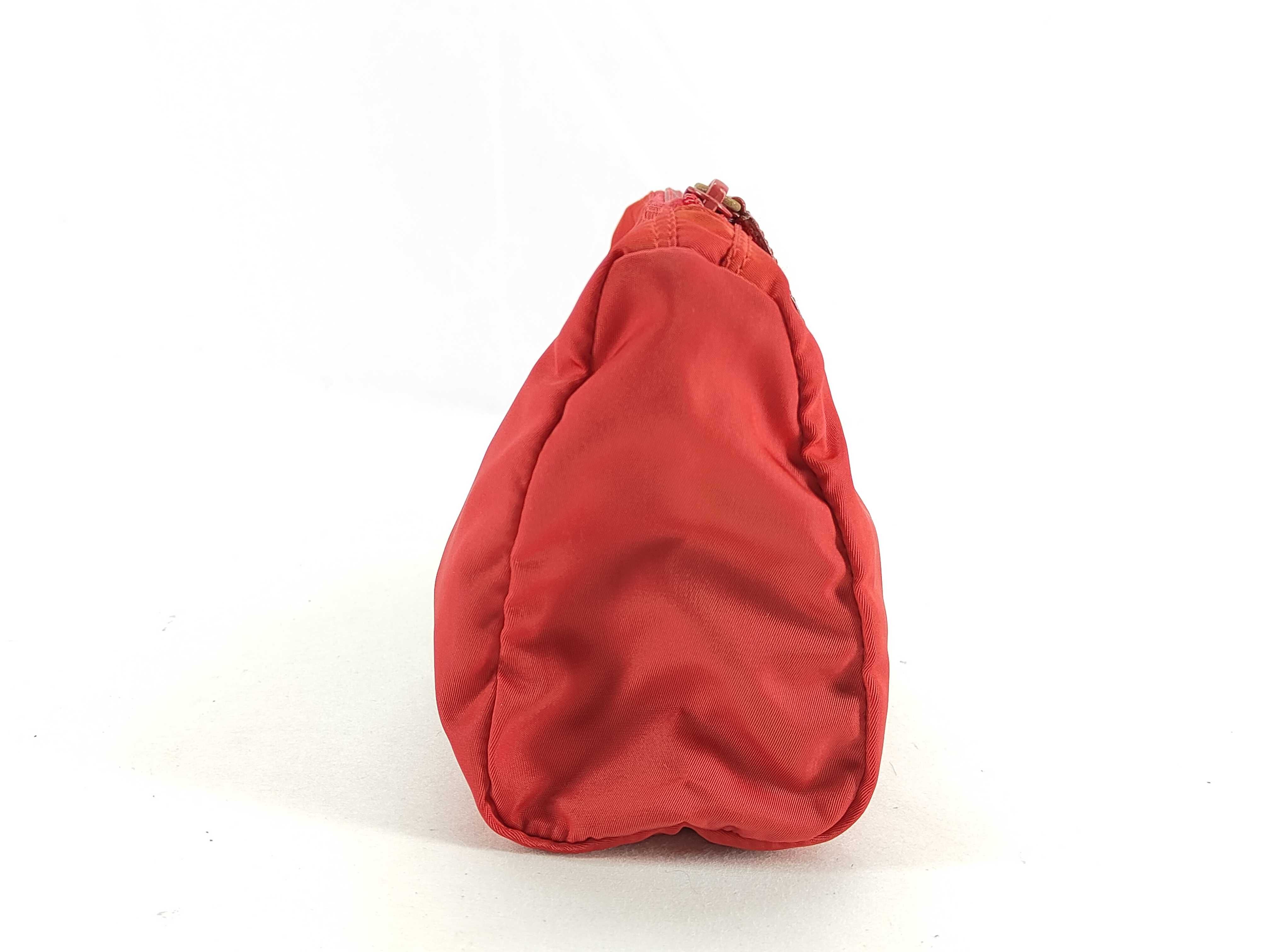 nylon pouch, red pouch — view 9