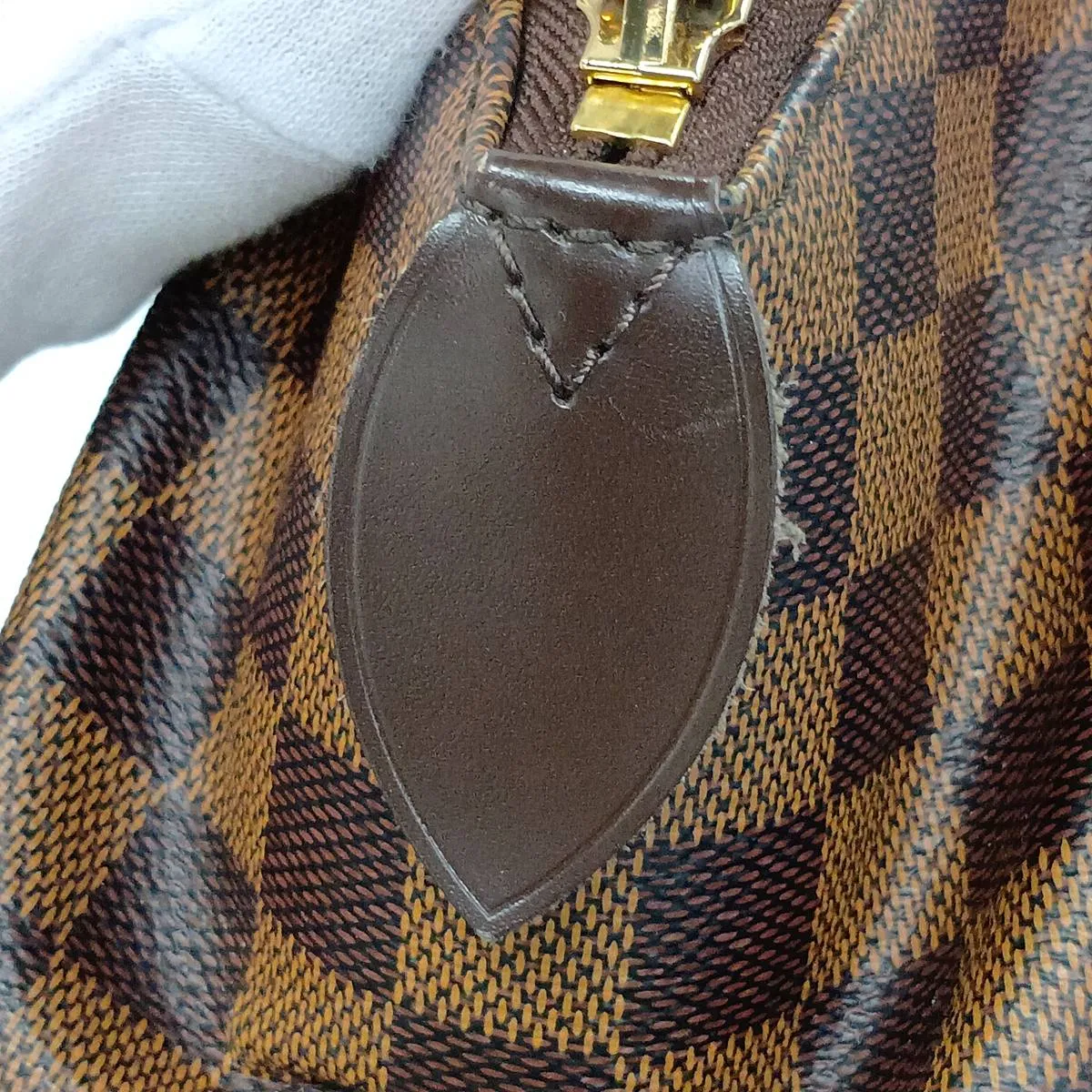 Damier Verona PM N41117 DU5101 Brown — view 14